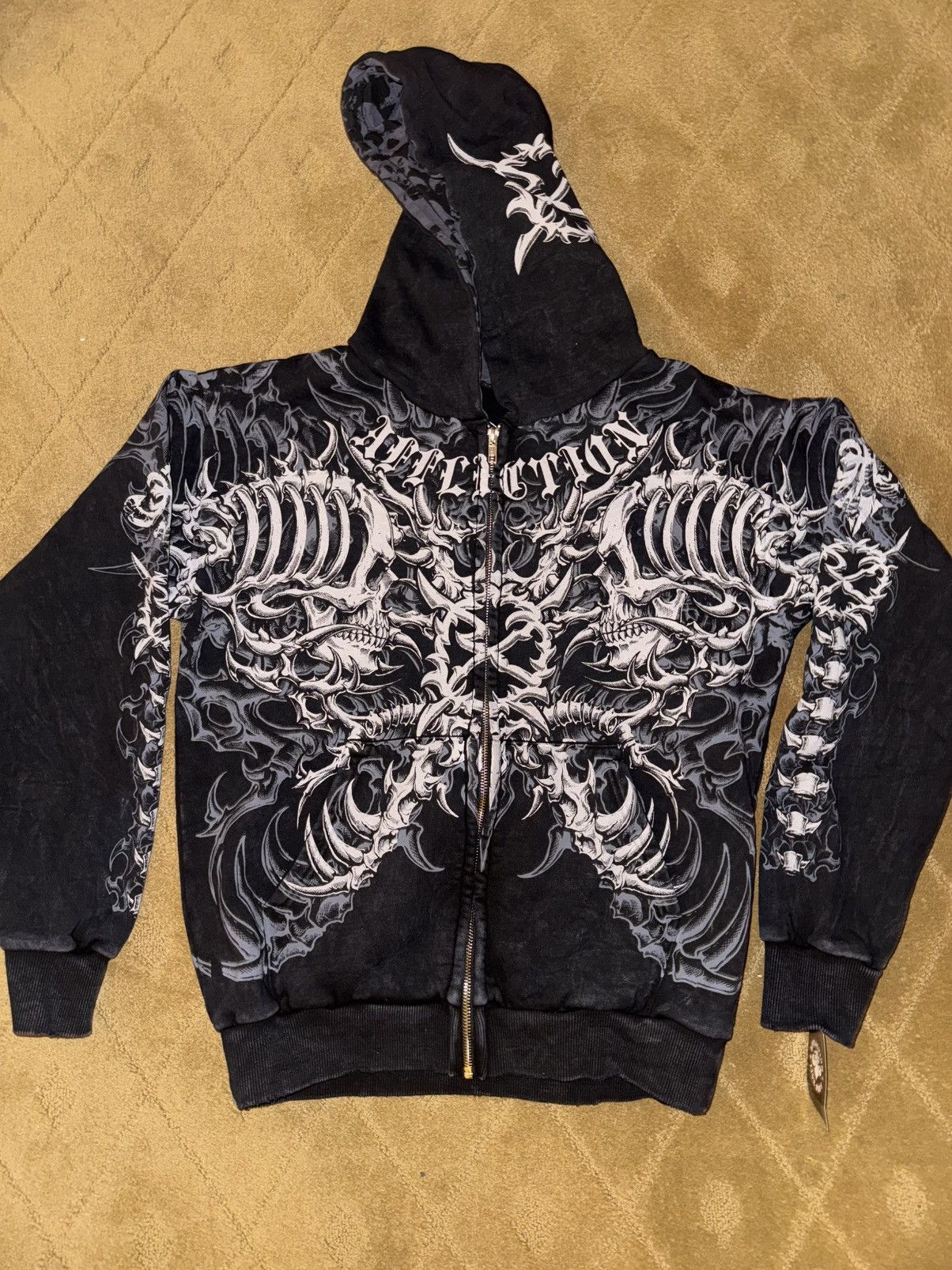Ken Carson Ken Carson Complexcon Affliction Gorecore Lament Zip up