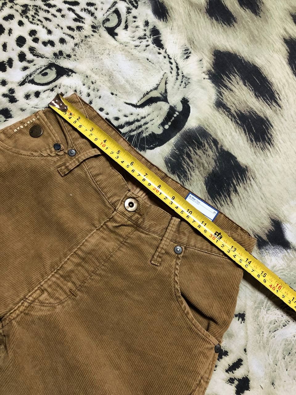 G-Star G-Star Casual Pants CORD DENIM Size US 28 / EU 44 - 10 Thumbnail