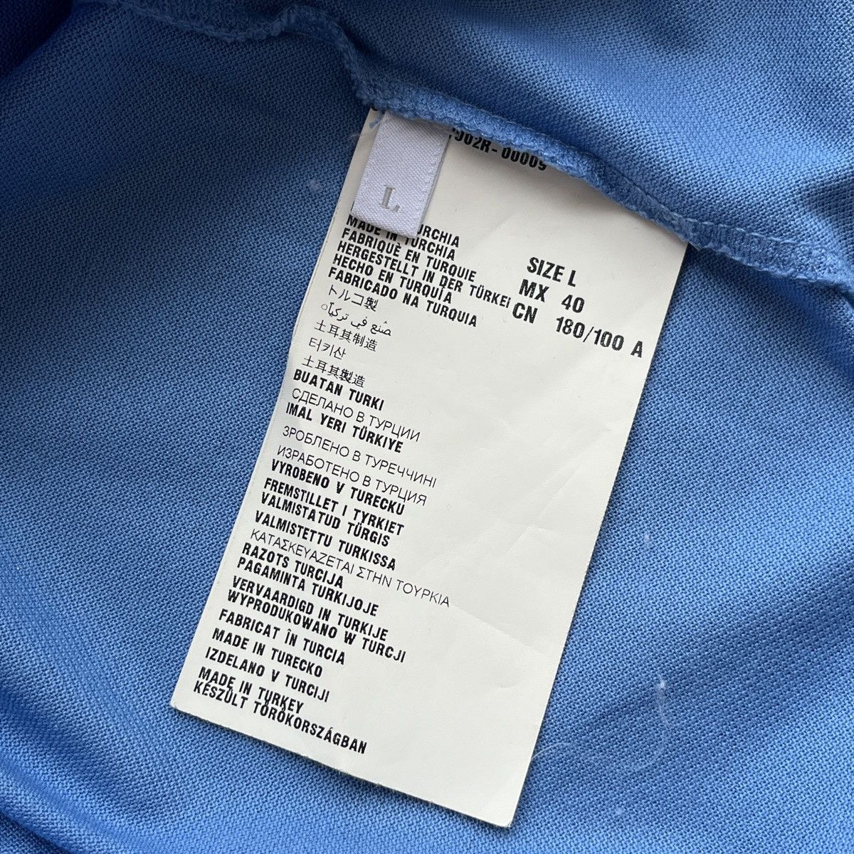 Prada Prada Two Tone Polo Shirts Size US L / EU 52-54 / 3 - 6 Thumbnail