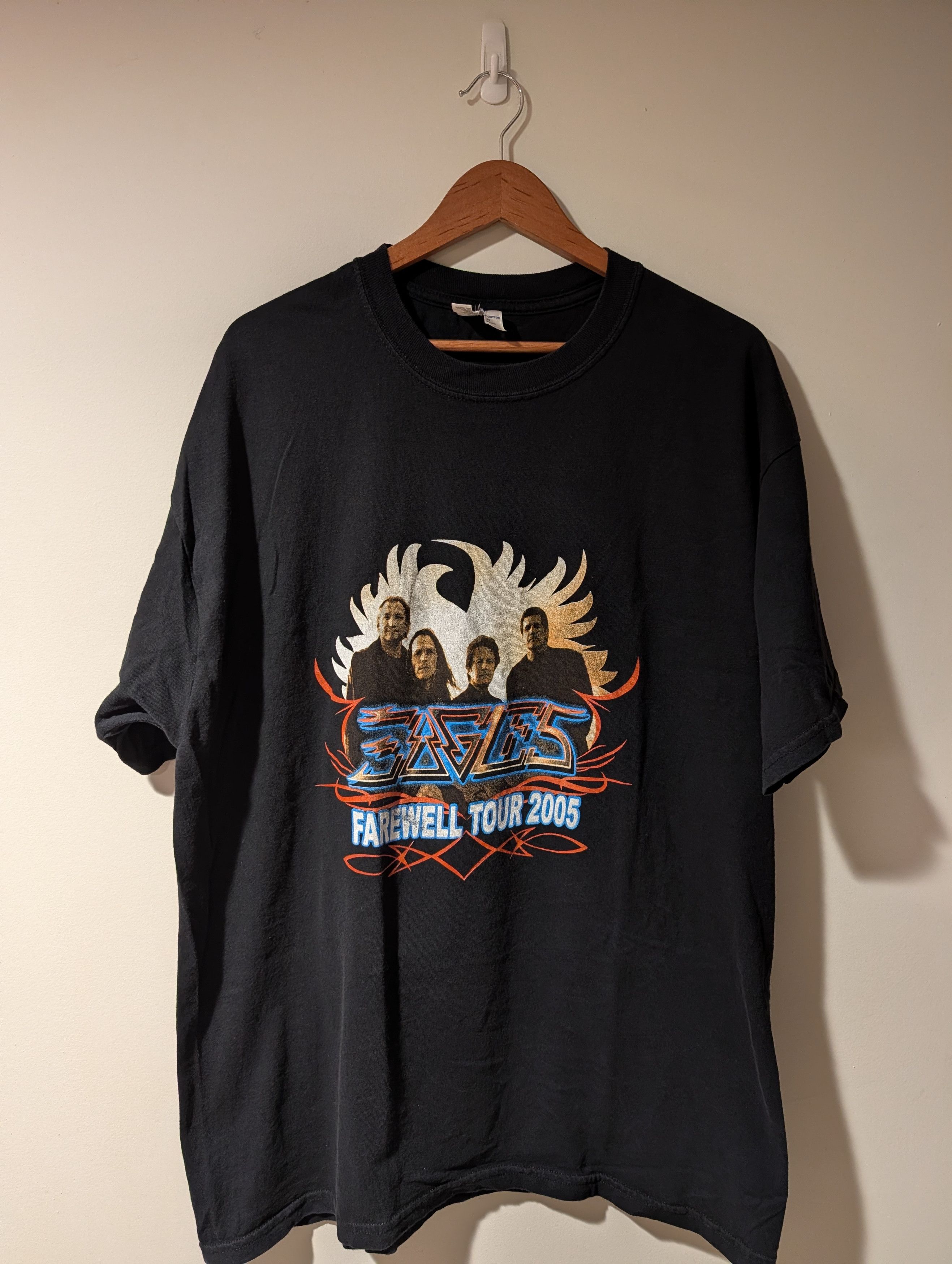 Band Tees VTG 2005 The Eagles Farewell Tour T-Shirt Band Photo Concert Size US XL / EU 56 / 4 - 1 Thumbnail