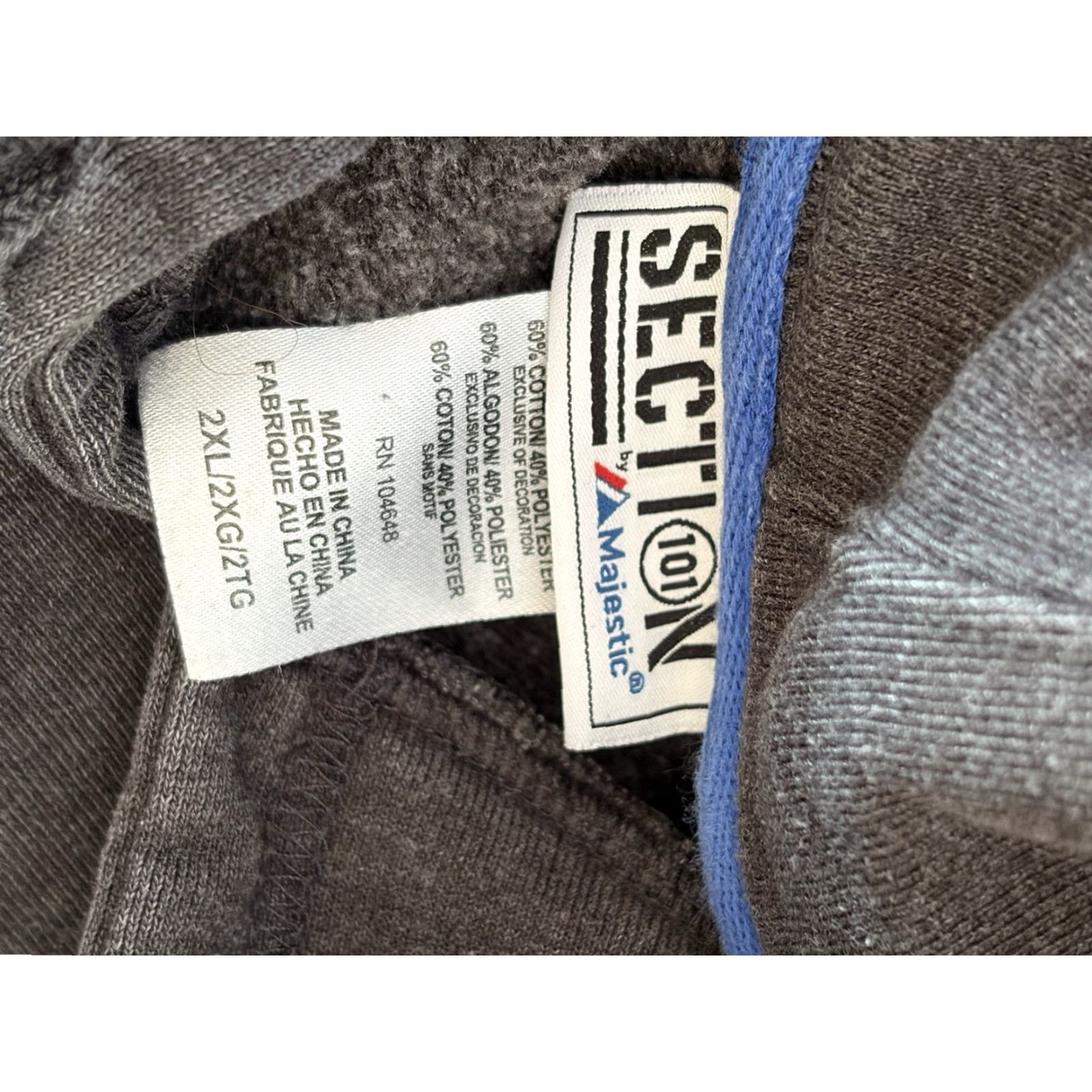 Vintage Majestic Kentucky Wildcats UK Hoodie Mens 2XL Gray Section 101 Size US XXL / EU 58 / 5 - 5 Thumbnail