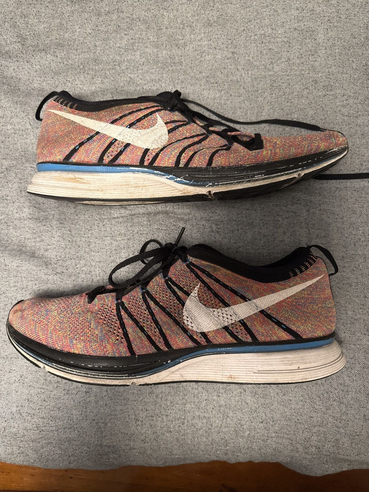 Nike Nike Flyknit Trainer Multicolor - 2012 Size US 13 / EU 46 - 1 Thumbnail