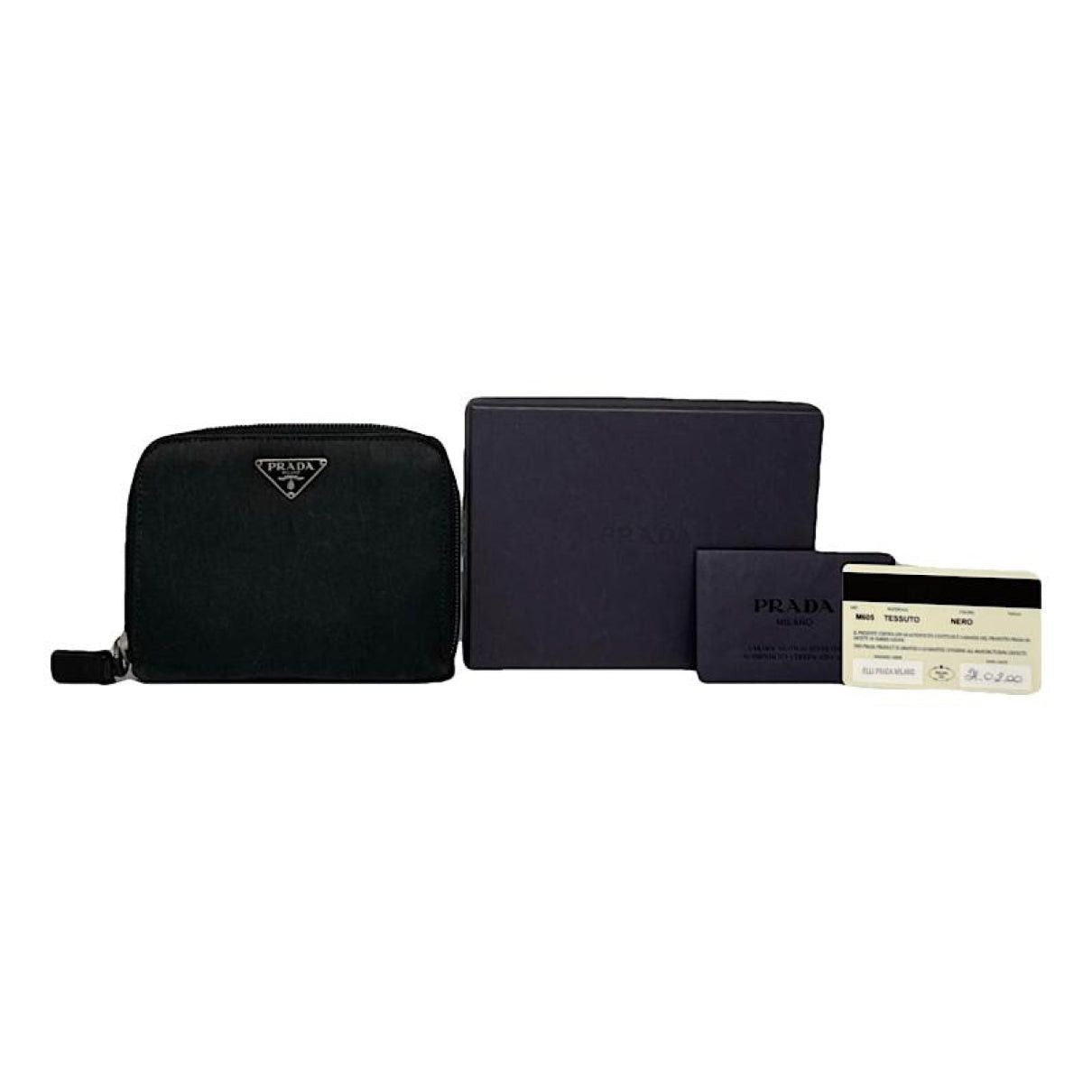 Prada Tessuto Black Other Wallet Size ONE SIZE - 1 Thumbnail