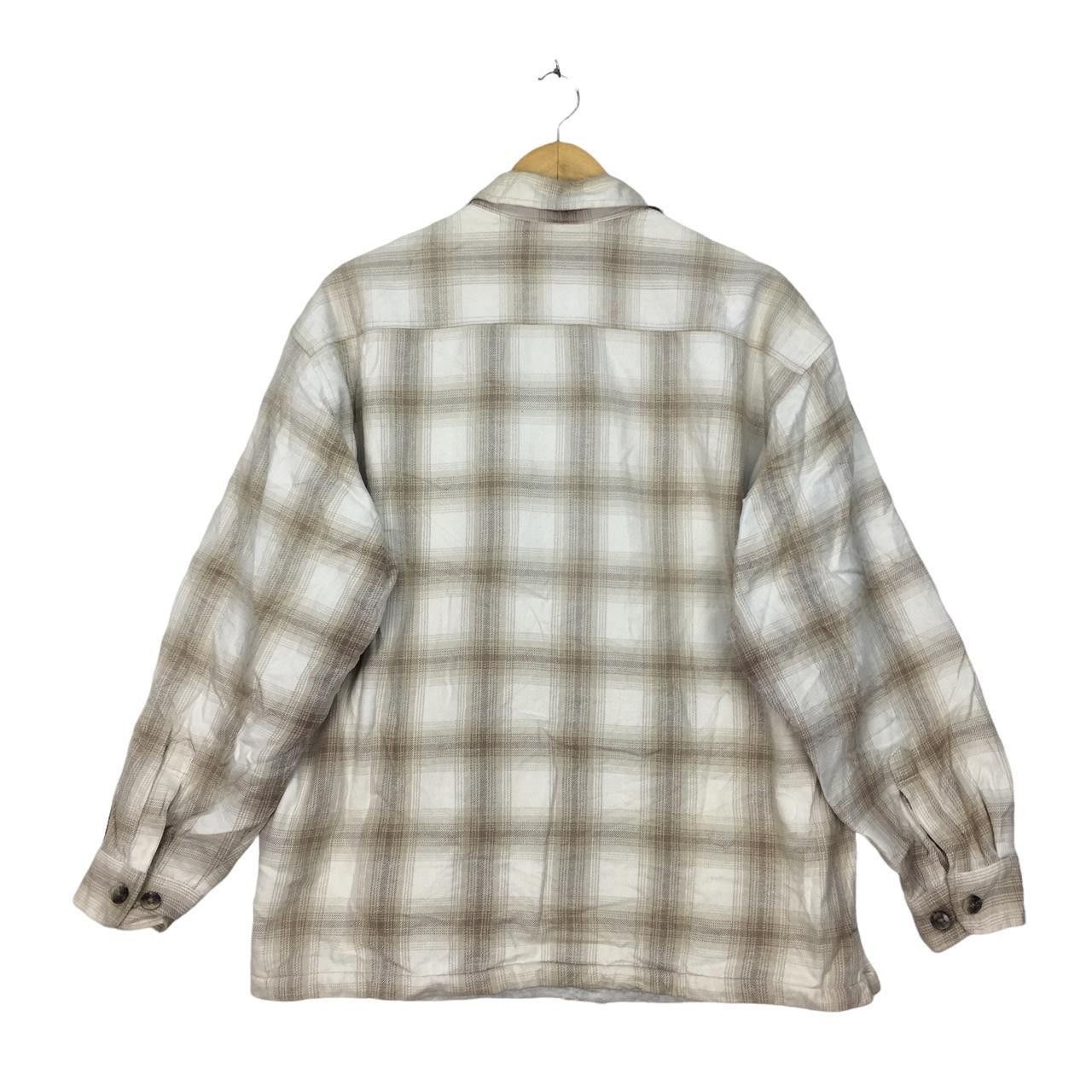 Vintage Vtg LUCKY STRIKE Originals Plaid Button Jacket Streetwear Size US L / EU 52-54 / 3 - 3 Thumbnail