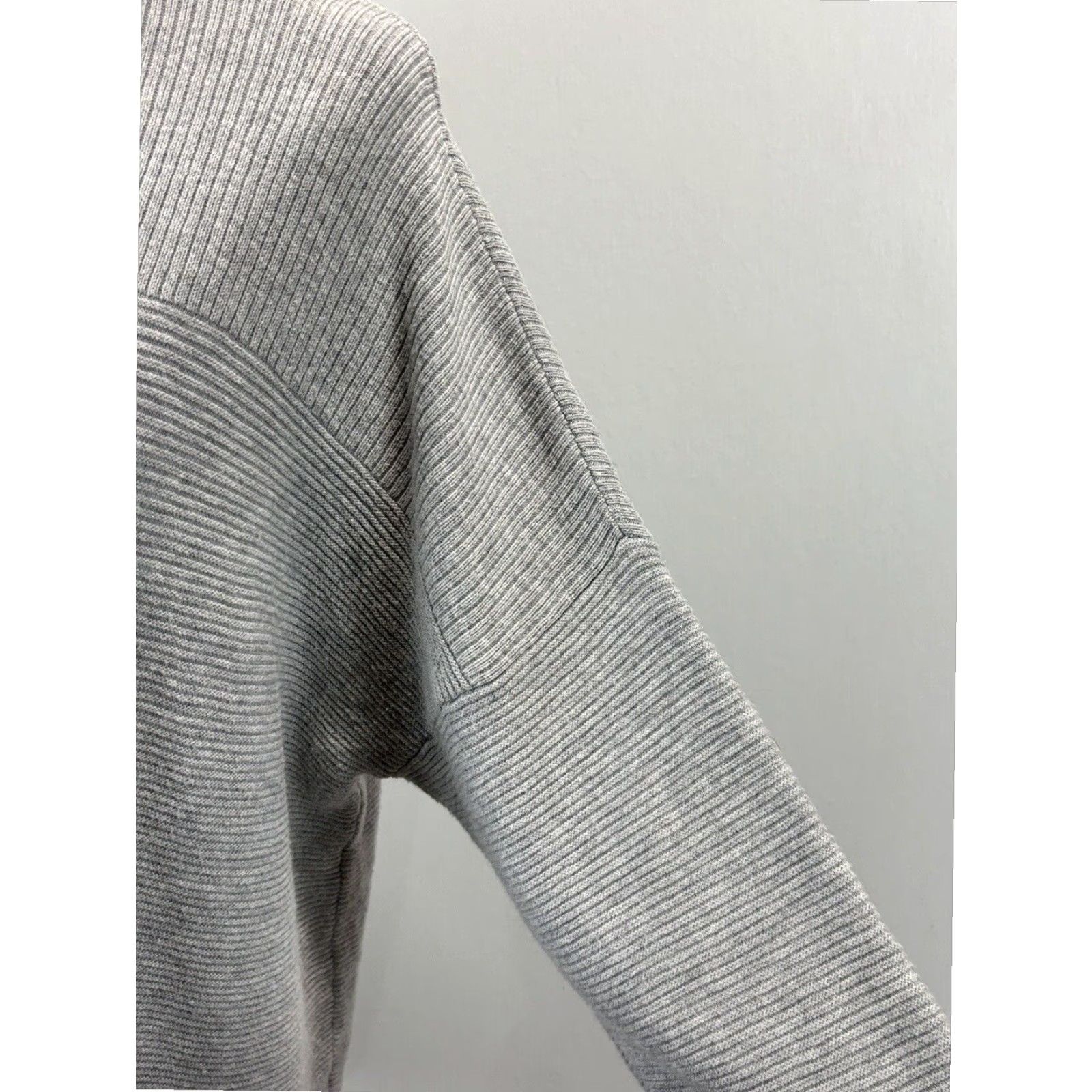 Vintage CHICOS Sweater Women's Large Grey Pullover Dolman Sleeve Casual Size L / US 10 / IT 46 - 6 Thumbnail