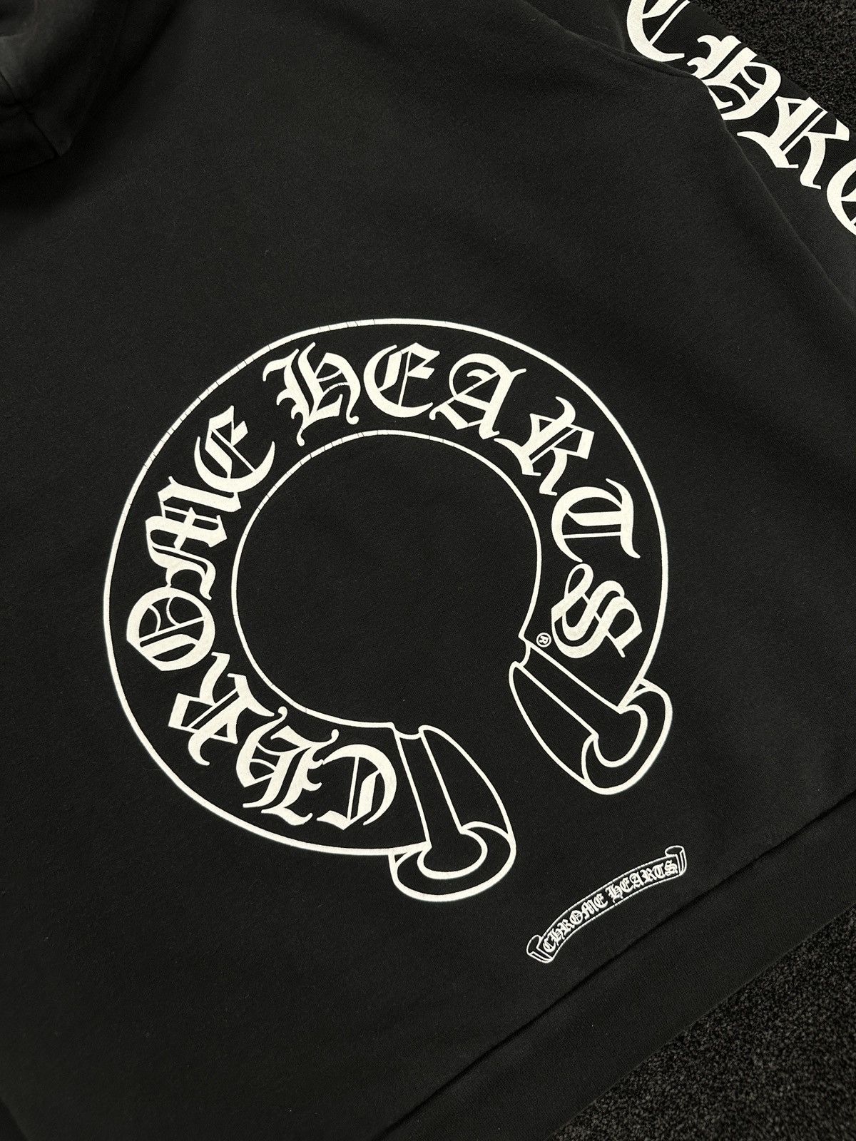 Chrome Hearts Chrome Hearts Matty Boy Horseshoe Lips Hoodie Black Medium Size US M / EU 48-50 / 2 - 2 Thumbnail