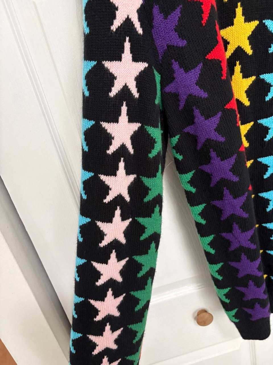 Gucci Gucci Wool Rainbow Star Instarsia Sweater Size US M / EU 48-50 / 2 - 3 Thumbnail