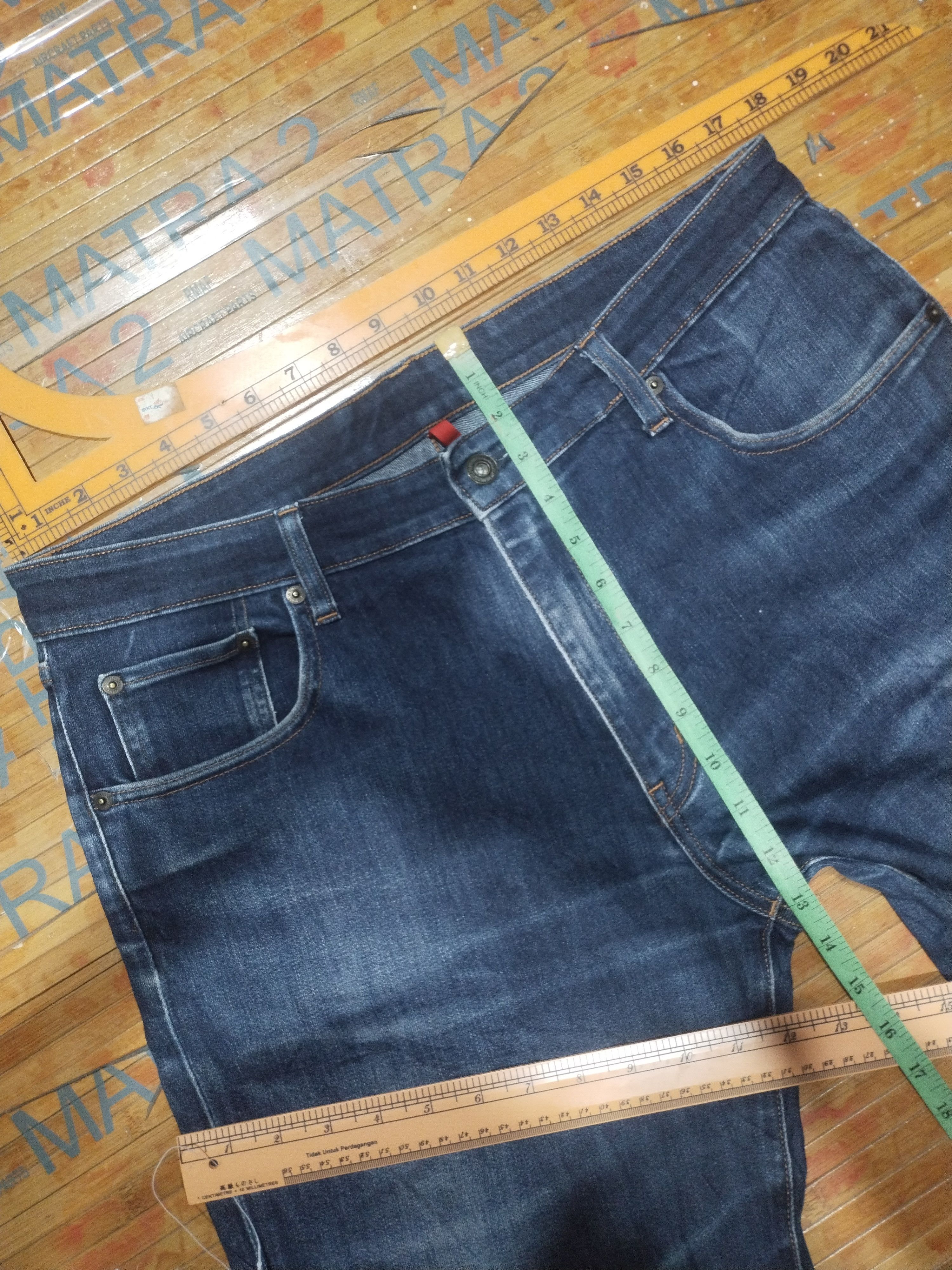 Japanese Brand × Uniqlo × Vintage Jeans Uniqlo Uj Vintage " Blue Denim" Sz 34' Size US 34 / EU 50 - 8 Thumbnail