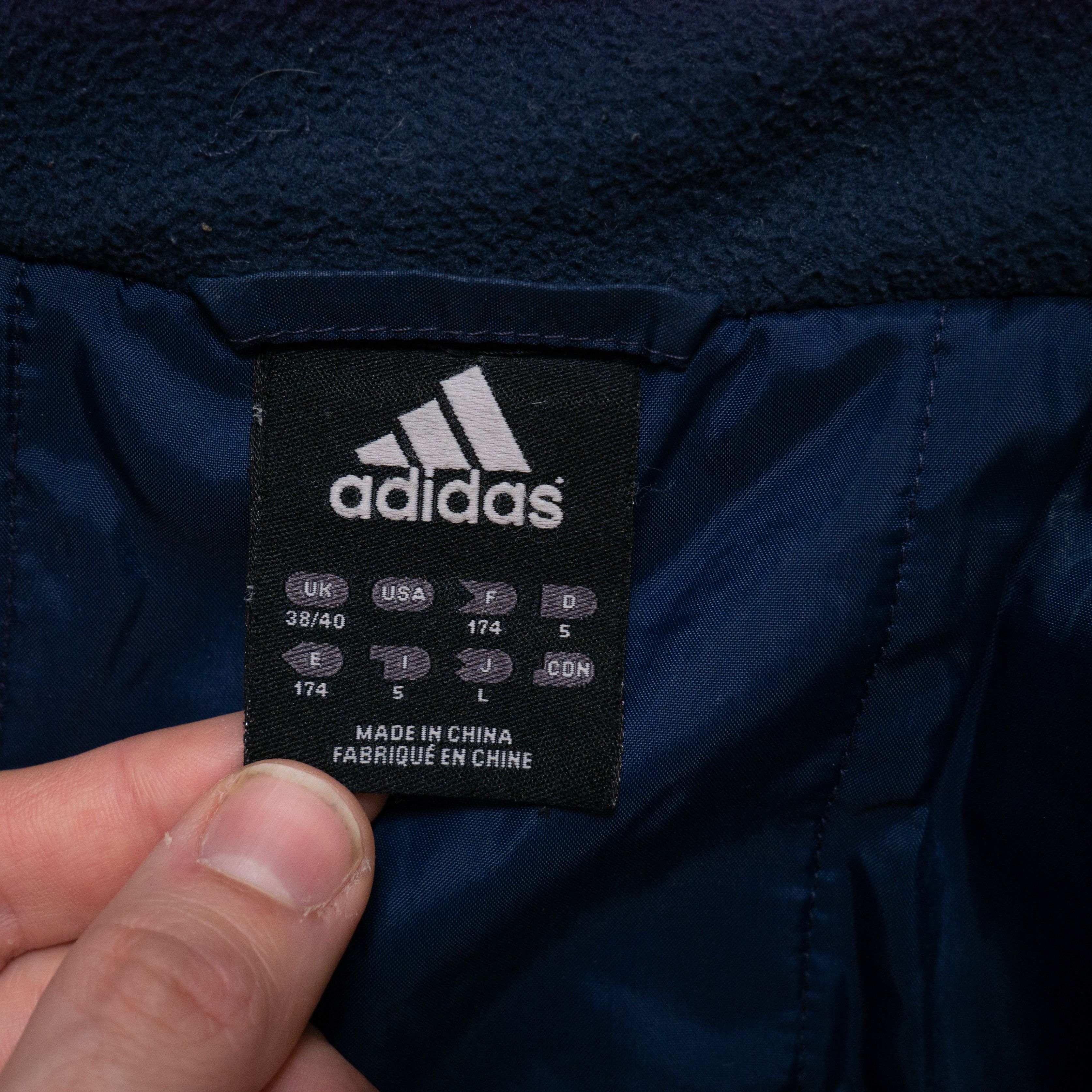 Adidas × Vintage Vintage Adidas Olympique Marseille Y2K Insulated Coat Jacket Size US M / EU 48-50 / 2 - 10 Thumbnail