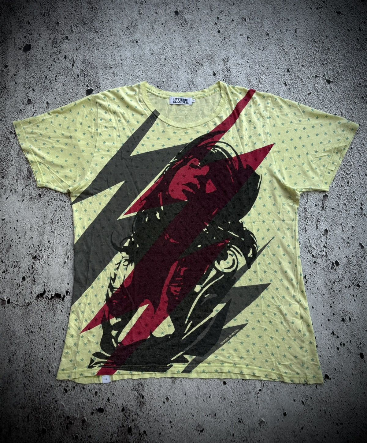 Hysteric glamour star tshirt