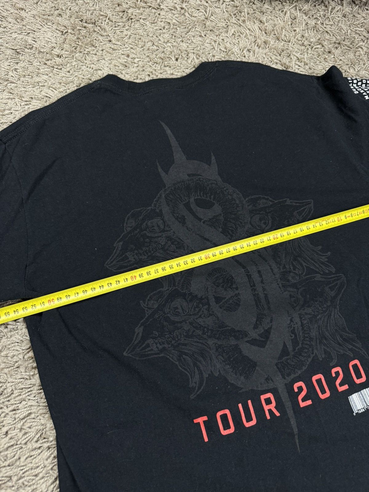 Band Tees Longsleeve rock Slipknot Tour 2020 original music item Size US L / EU 52-54 / 3 - 5 Thumbnail