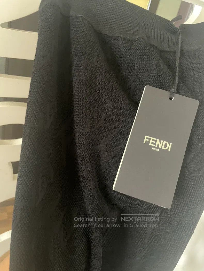 Fendi Fendi Knit Logo Elastic Maxi Skirt Size 27" / US 4 / IT 40 - 2 Thumbnail