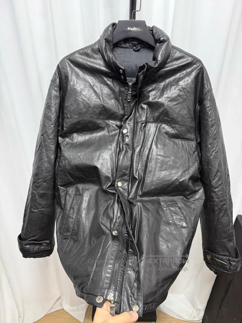 Yohji Yamamoto YOHJI YAMAMOTO Cowhide down jacket Size US M / EU 48-50 / 2 - 4 Thumbnail