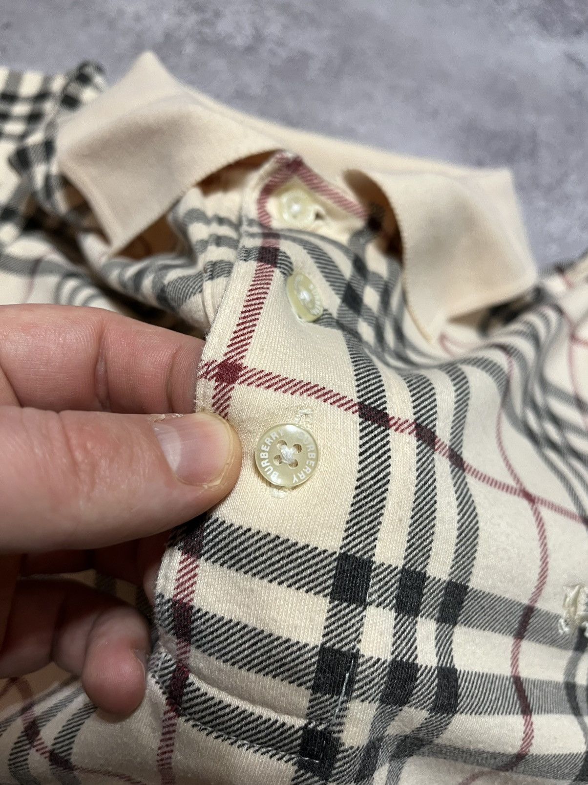 Burberry Burberry Nova Check polo Size US L / EU 52-54 / 3 - 4 Thumbnail