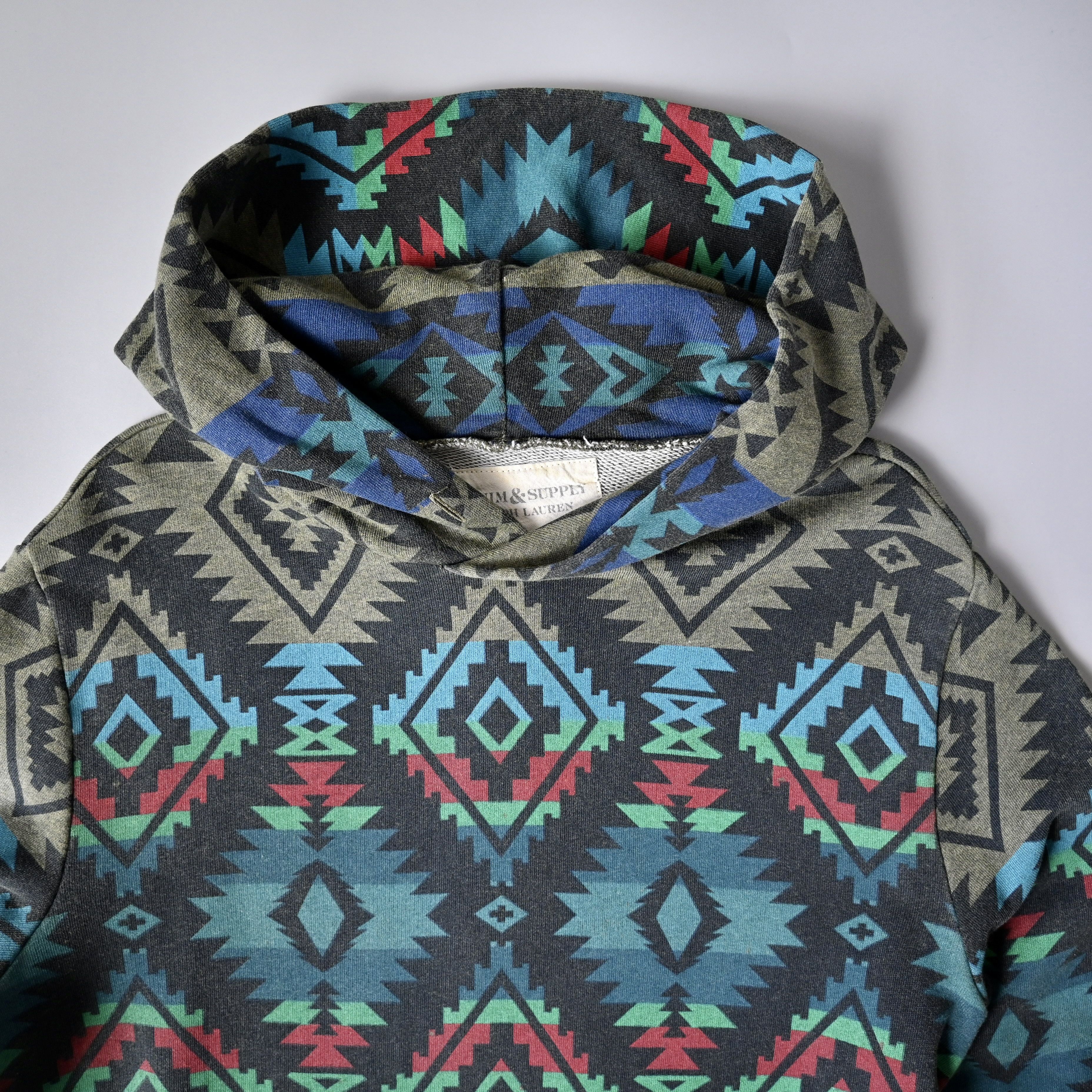 Denim & Supply Ralph Lauren Denim & Supply Ralph Lauren Aztec Navajo cotton Hoodie S Size US S / EU 44-46 / 1 - 4 Thumbnail