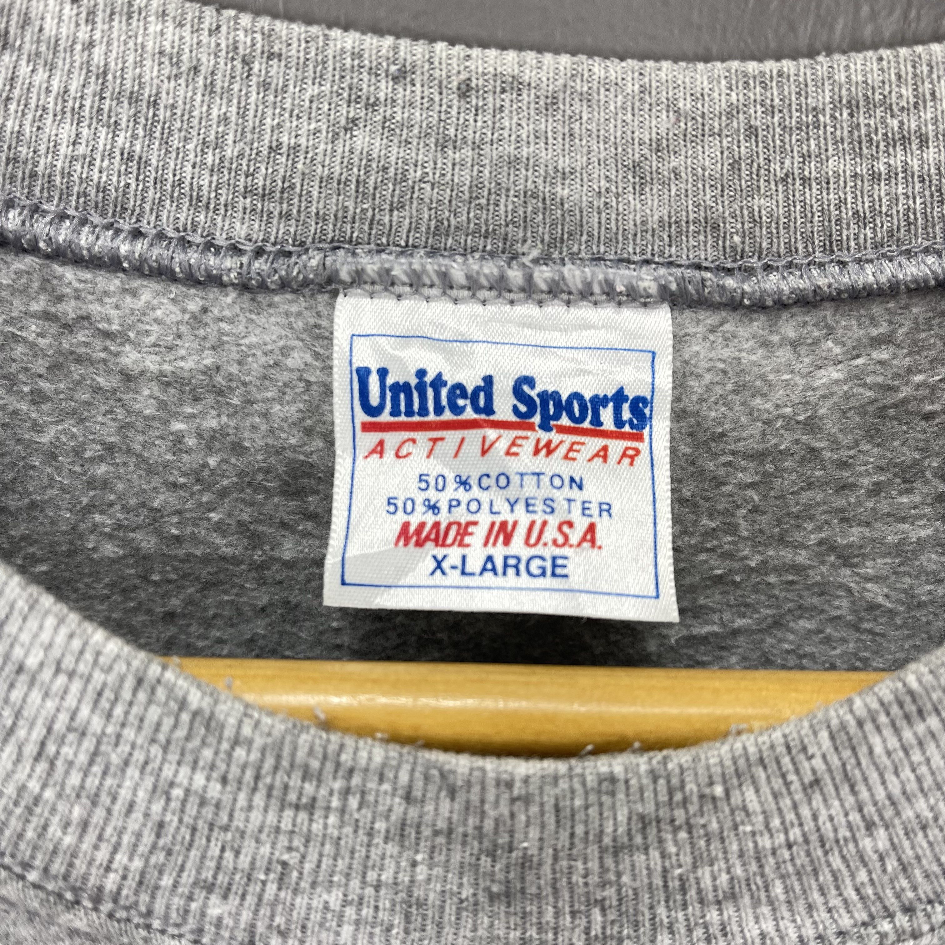 Vintage 90s Vintage SAINT DOMINIQUE Crew Neck Sweatshirt #1084/AL Size US L / EU 52-54 / 3 - 7 Thumbnail