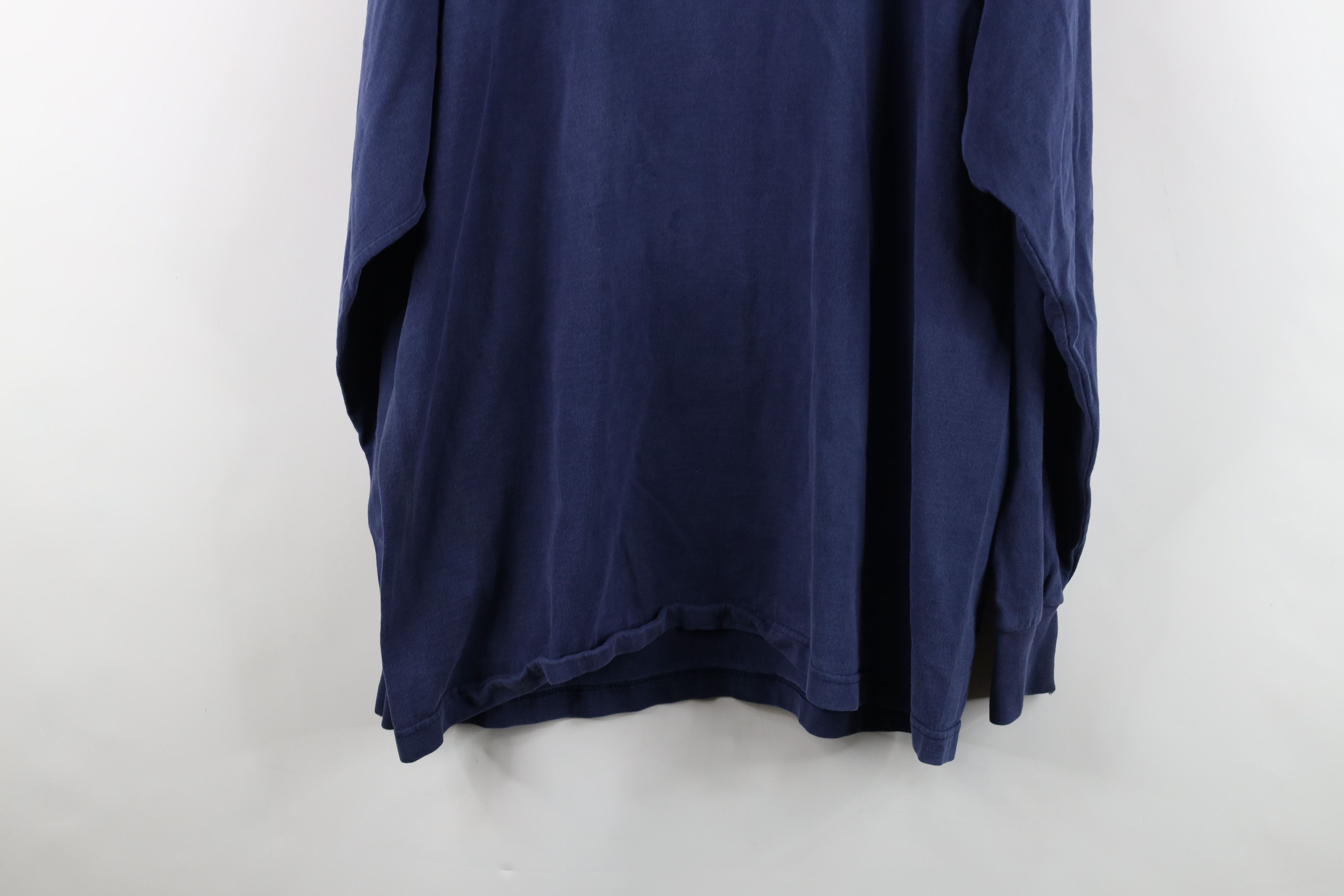 Vintage Vintage 90s Streetwear Mock Neck Long Sleeve T-Shirt USA Size US XL / EU 56 / 4 - 13 Thumbnail