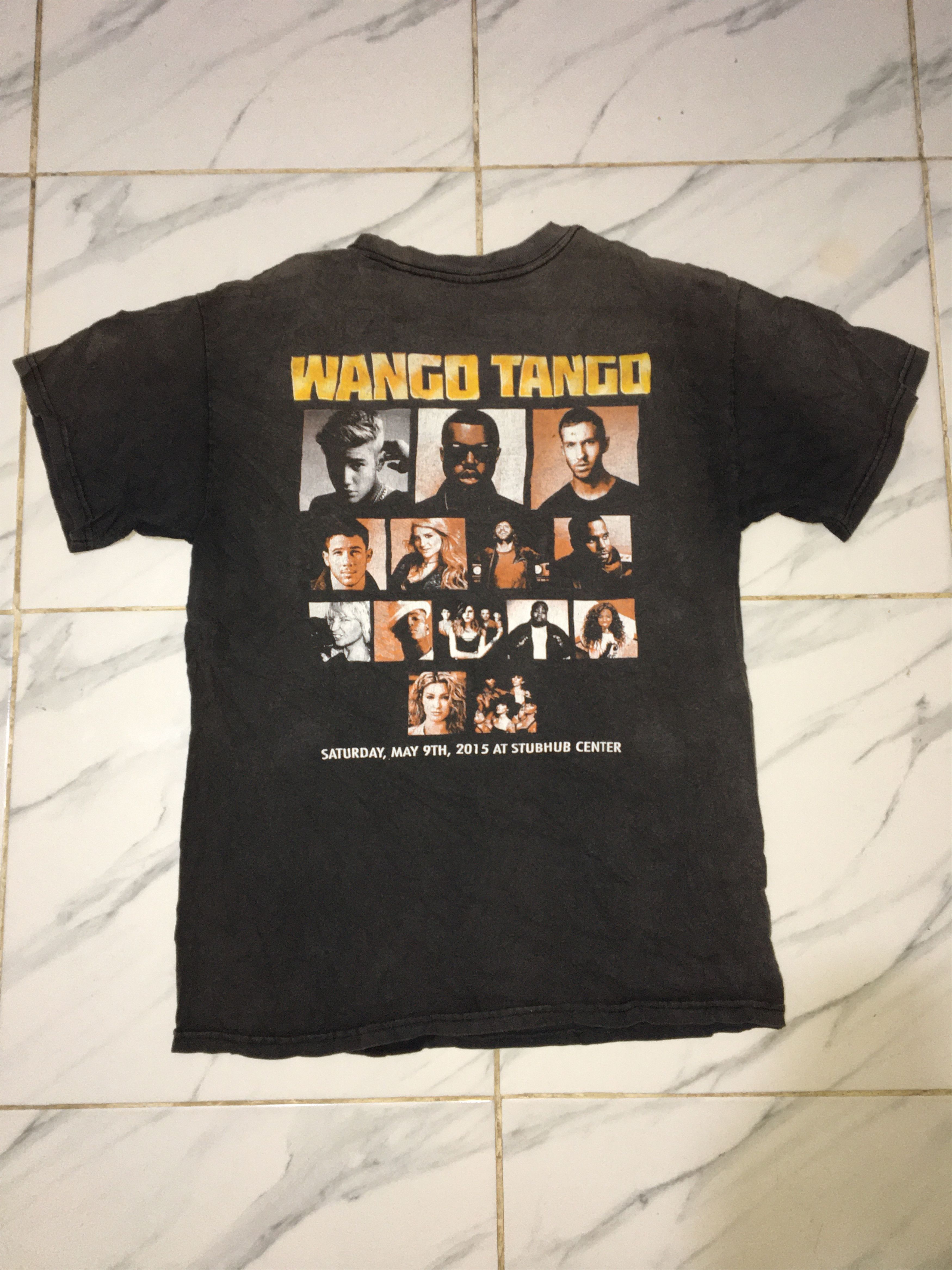 Kanye West Vintage Kanye West,Justin Bieber Wango Tango 2015 Shirt Size US M / EU 48-50 / 2 - 1 Thumbnail