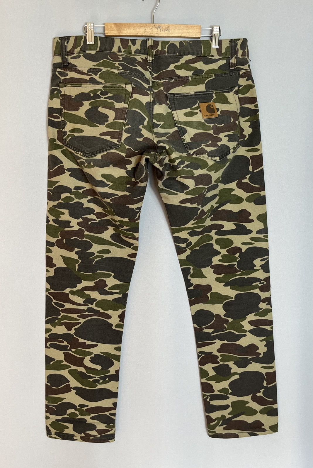 Carhartt carhartt buccaneer pant camo chinos mens khaki Size US 36 / EU 52 - 2 Thumbnail
