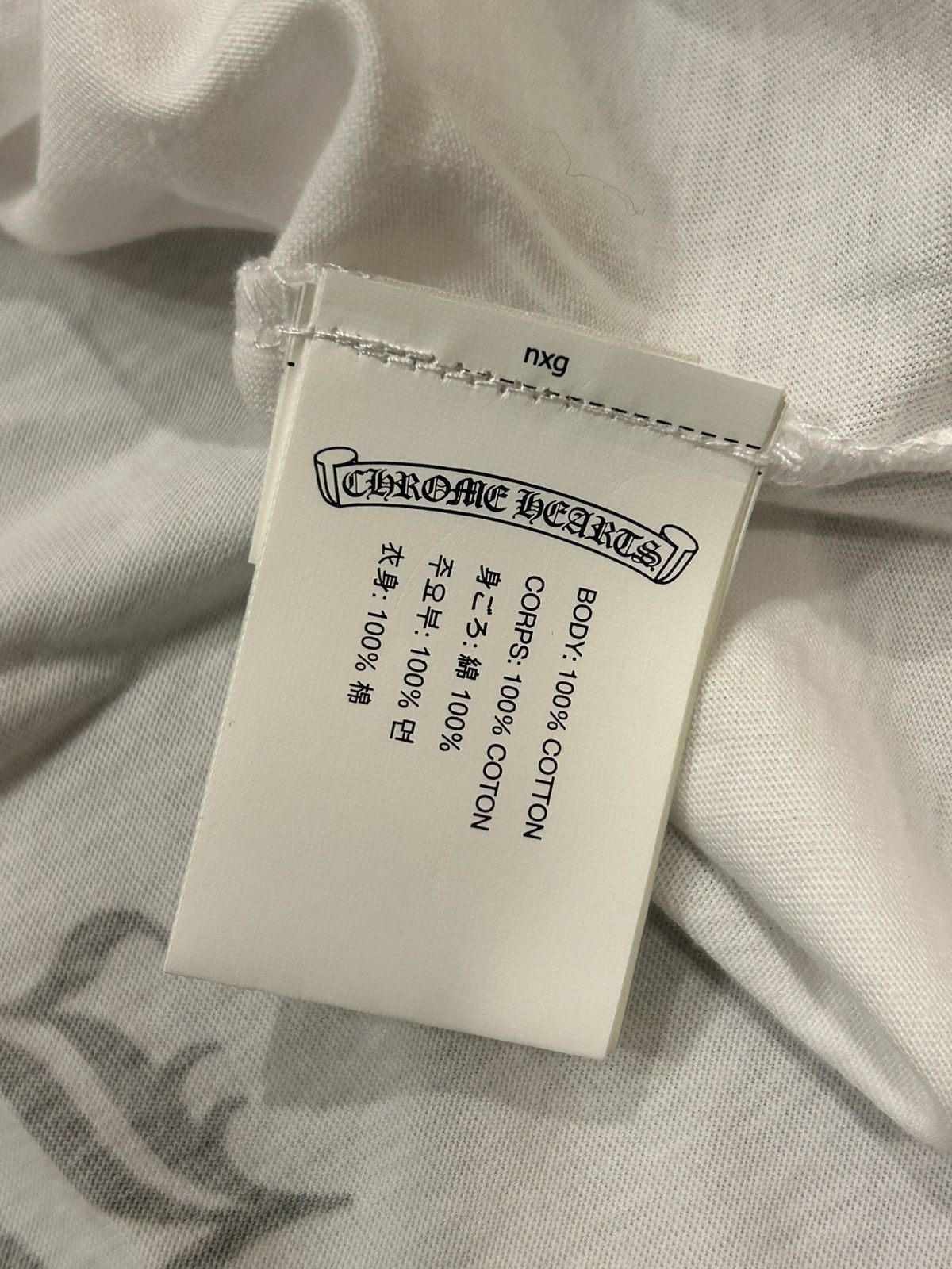 Chrome Hearts Chrome Hearts LA Horseshoe Tee Size US XL / EU 56 / 4 - 4 Thumbnail