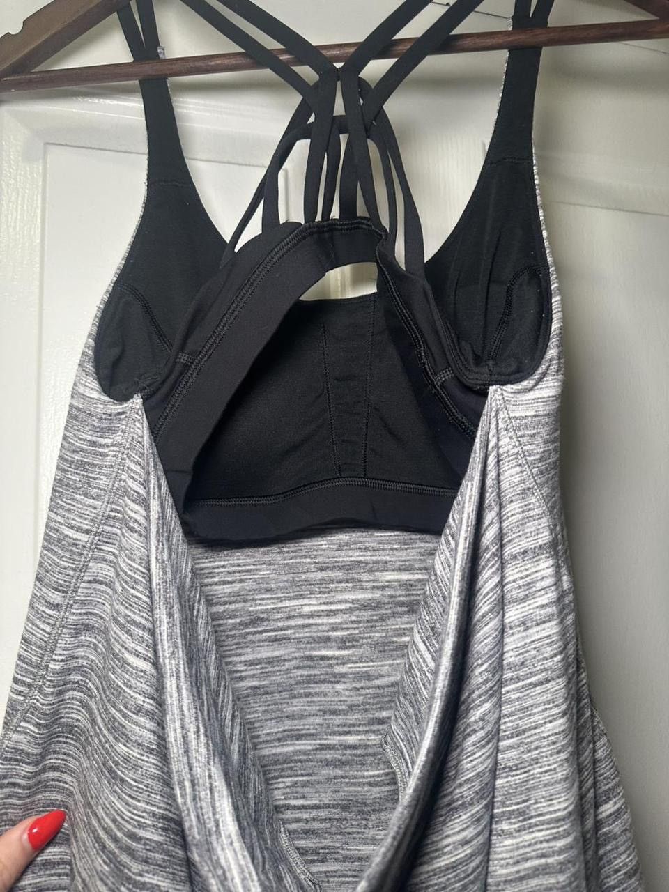 Lululemon Lululemon Wild Tank Heathered Grey - Strappy Back - Size 4 Size M / US 6-8 / IT 42-44 - 6 Thumbnail