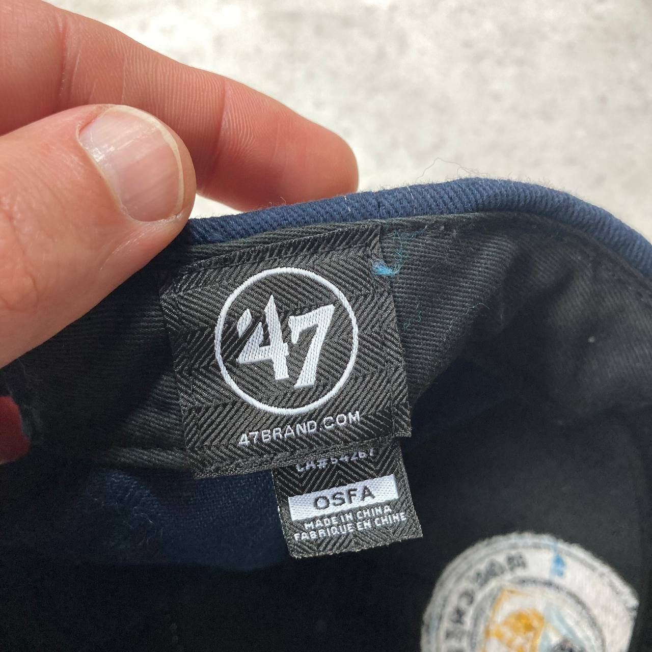 47 Brand Manchester City England Football Soccer 47 Brand Hat Size ONE SIZE - 8 Thumbnail