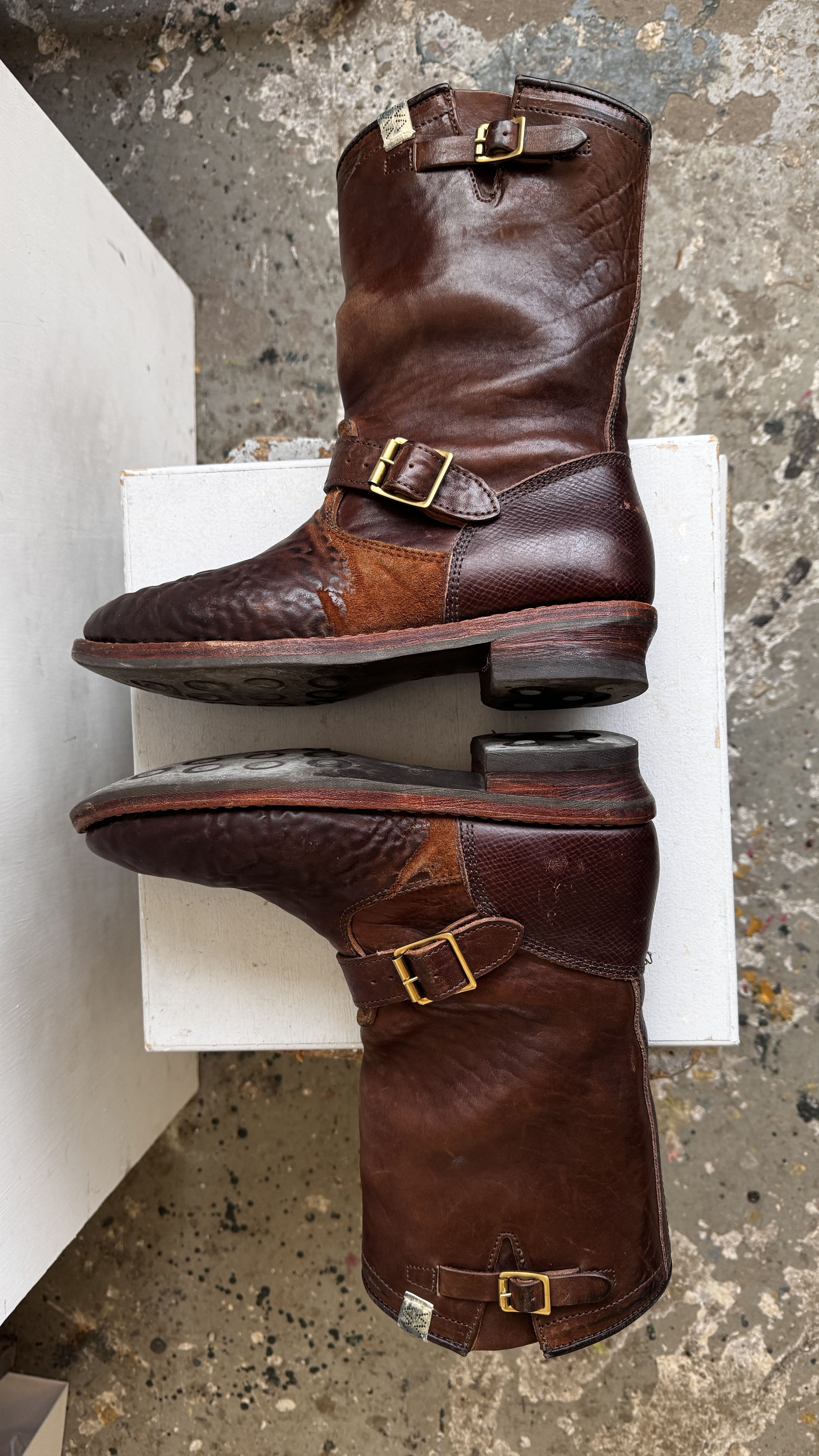 Visvim aa . M9 fits M8 . T.W.O. BOOTS FOLK . 0123202002018 Size US 9 / EU 42 - 13 Thumbnail