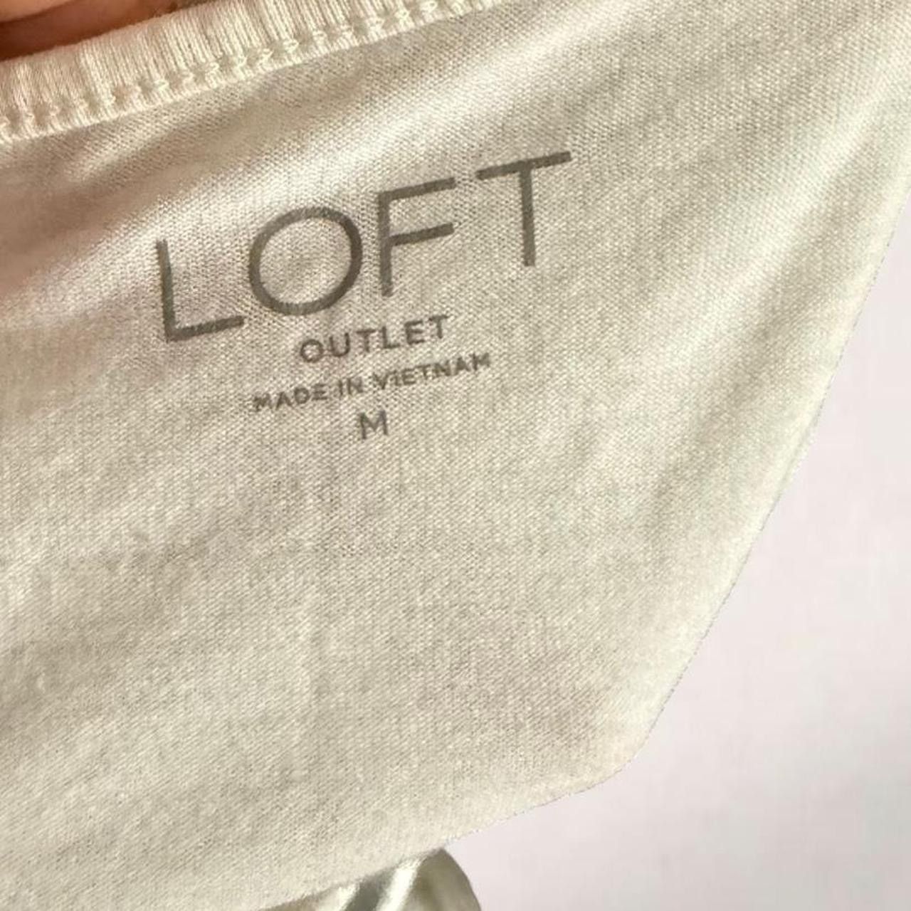 Loft super cute & y2k white/cream cami Size M / US 6-8 / IT 42-44 - 5 Thumbnail