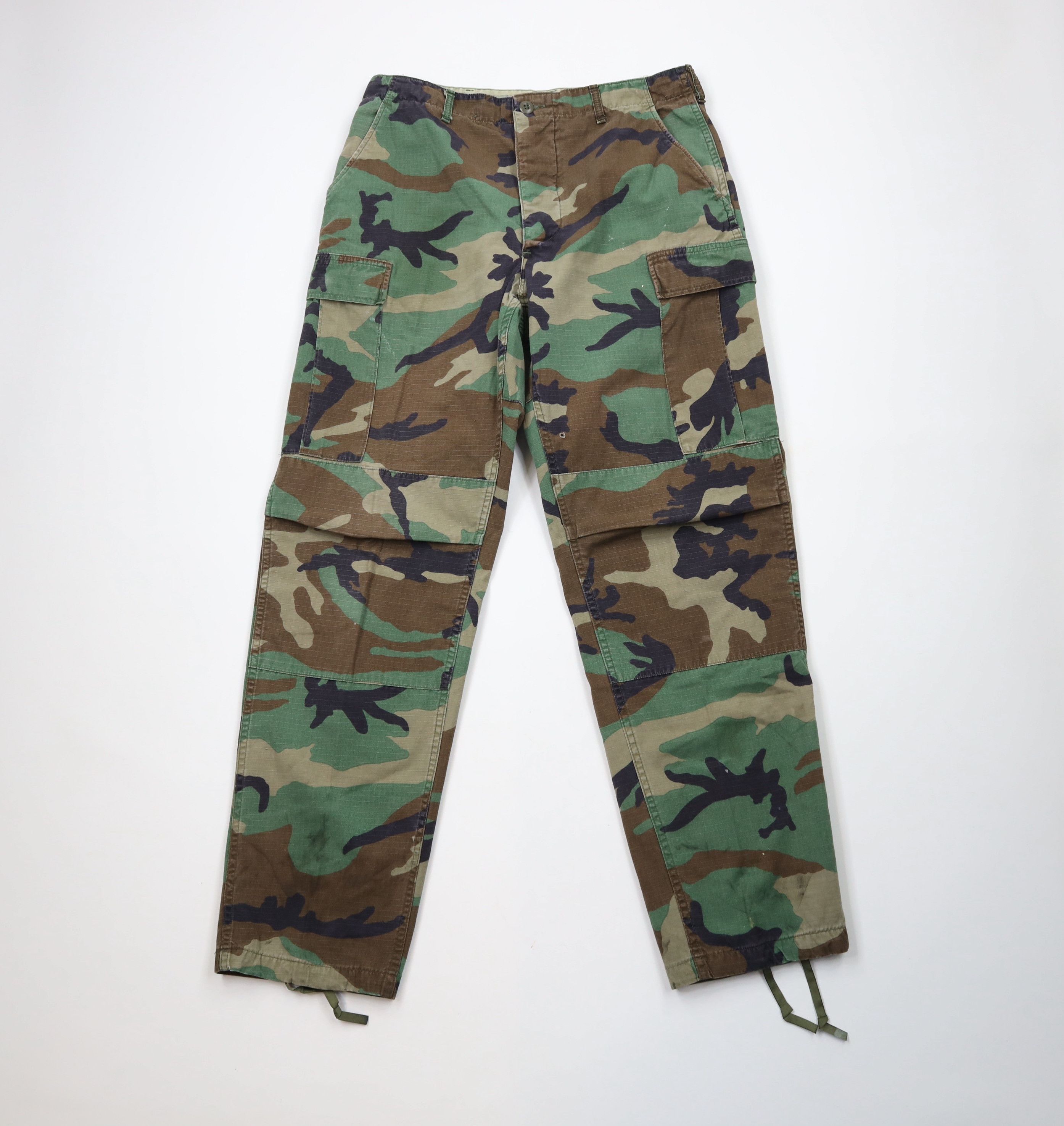 Vintage Vintage 80s Propper Camouflage Cargo Combat Pants USA Size US 34 / EU 50 - 1 Thumbnail