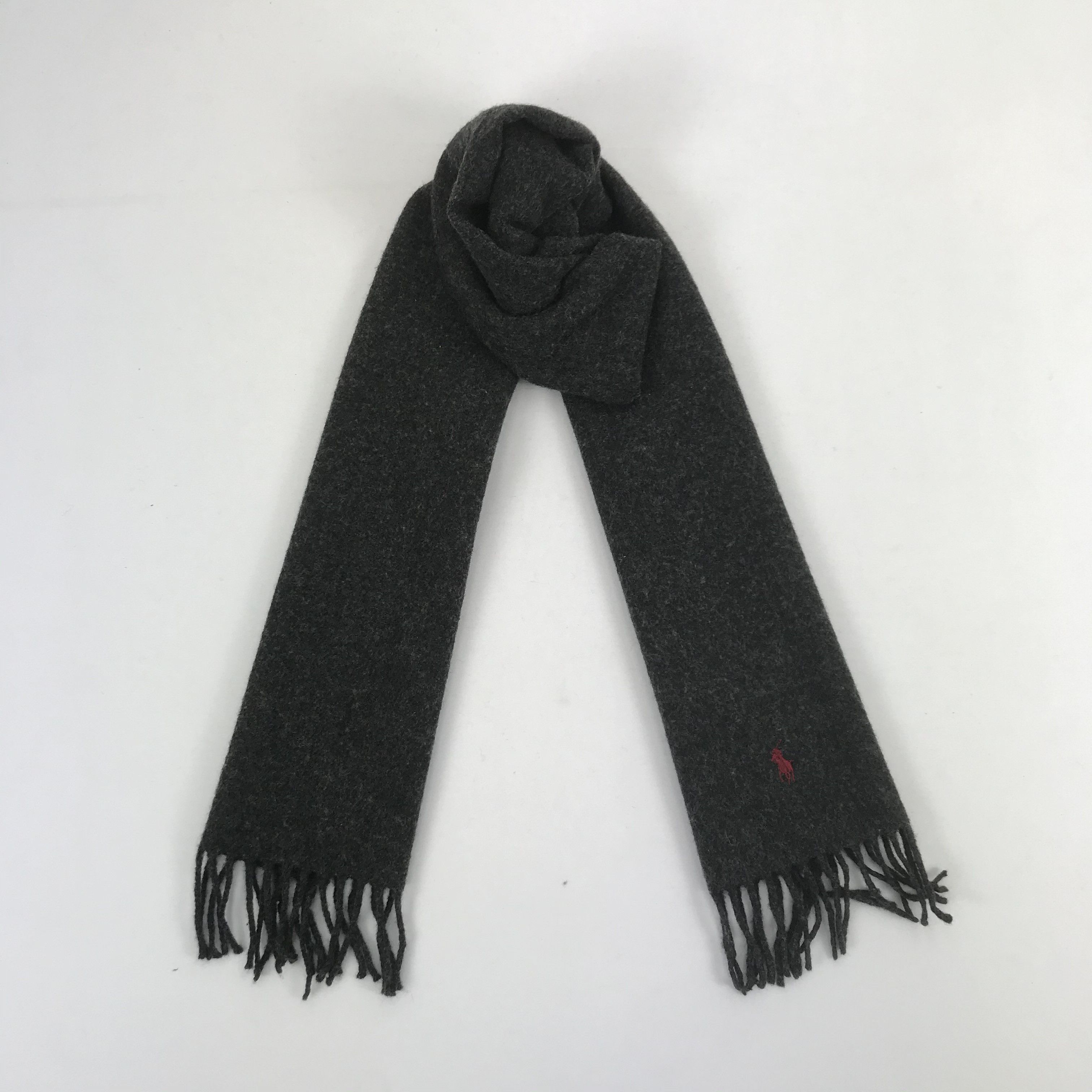 Polo Ralph Lauren Vintage Polo Ralph Lauren Scarf Winter Muffler Wool Scarves Size ONE SIZE - 1 Thumbnail