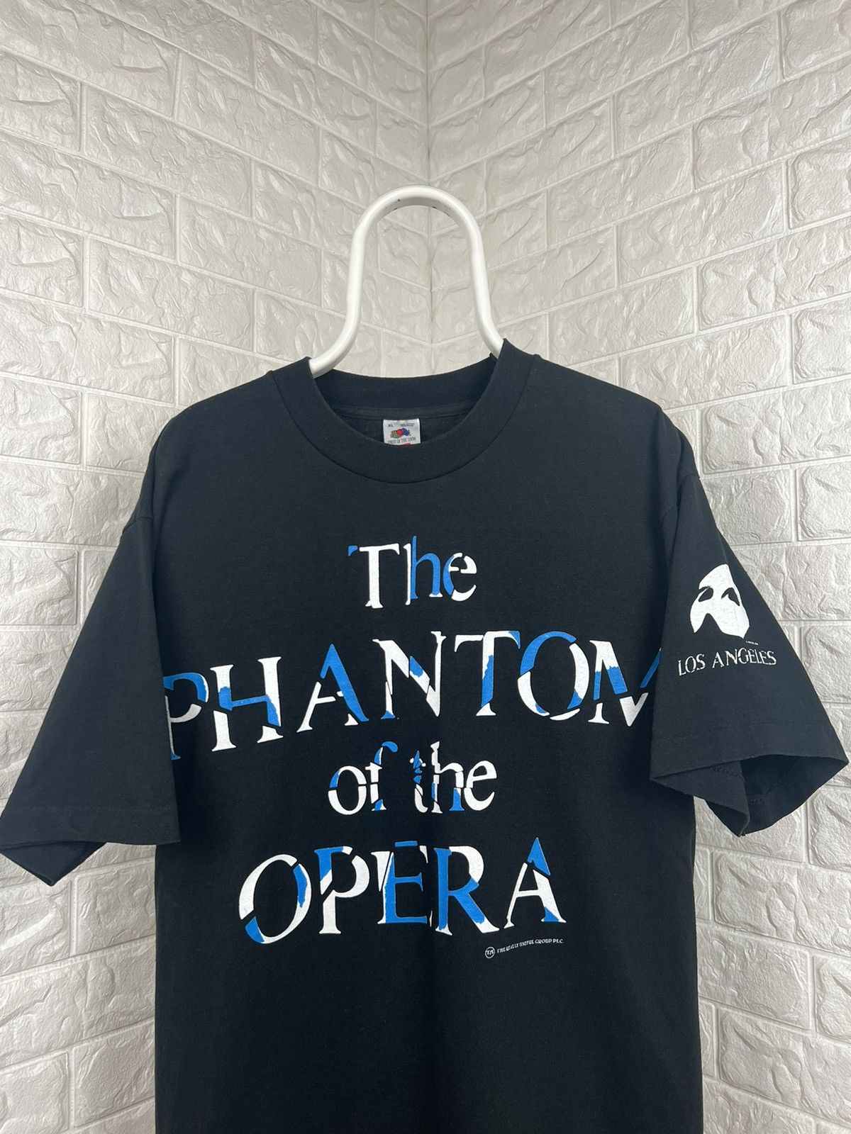 Vintage Vintage 1990s The Phantom of The Opera Graphic Logo Tee Size US XL / EU 56 / 4 - 2 Thumbnail