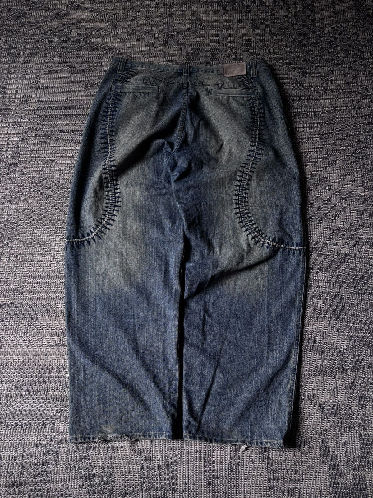 Sean John Vintage Sean John Baggy Denim Jeans / W42 / Y2K Archive Size US 42 / EU 58 - 4 Thumbnail