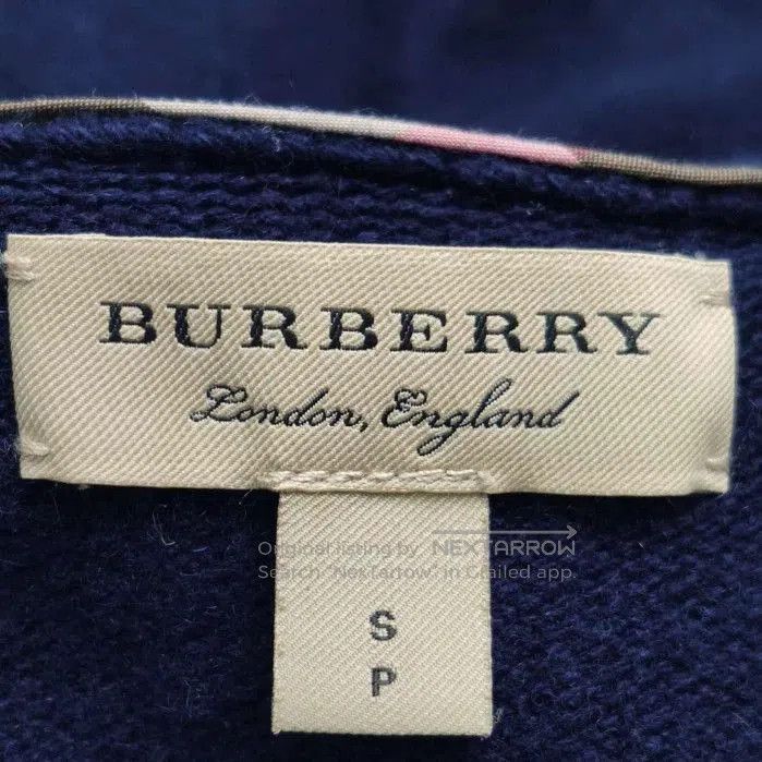 Burberry Burberry Wool Cashmere V. Size S / US 4 / IT 40 - 4 Thumbnail