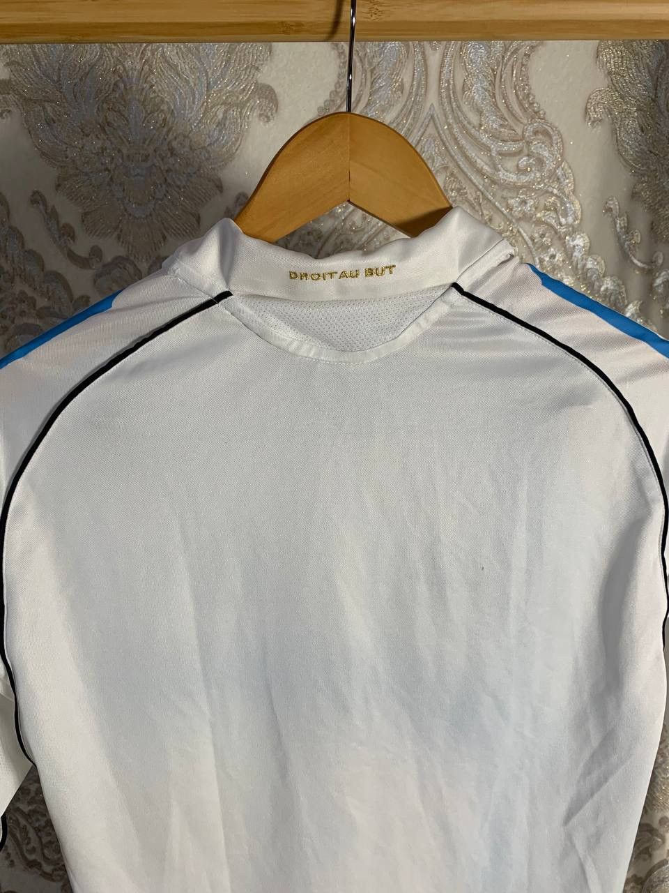 Adidas VINTAGE ADIDAS FC OLYMPIQUE MARSEILLE FRANCE SOCCER JERSEY Size US S / EU 44-46 / 1 - 6 Thumbnail