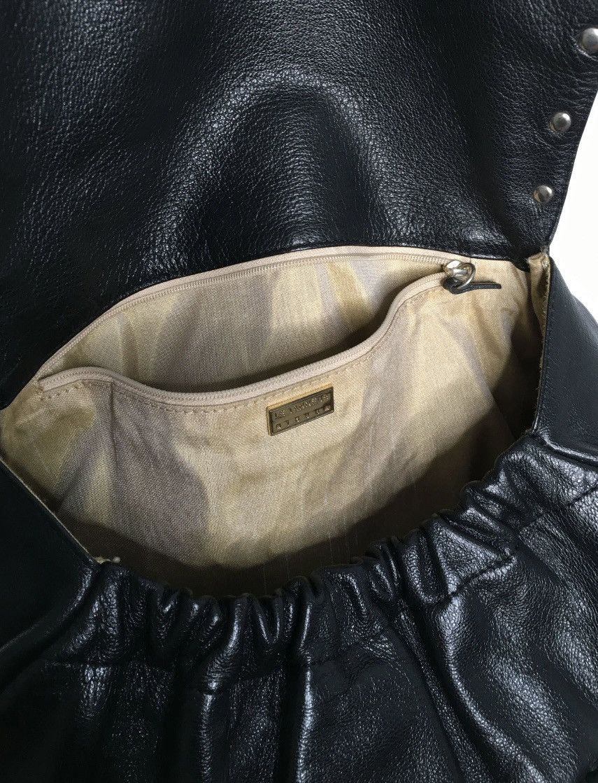 Le Tanneur Black leather bag Le Tanneur vintage y2k coquette silver Size ONE SIZE - 11 Thumbnail