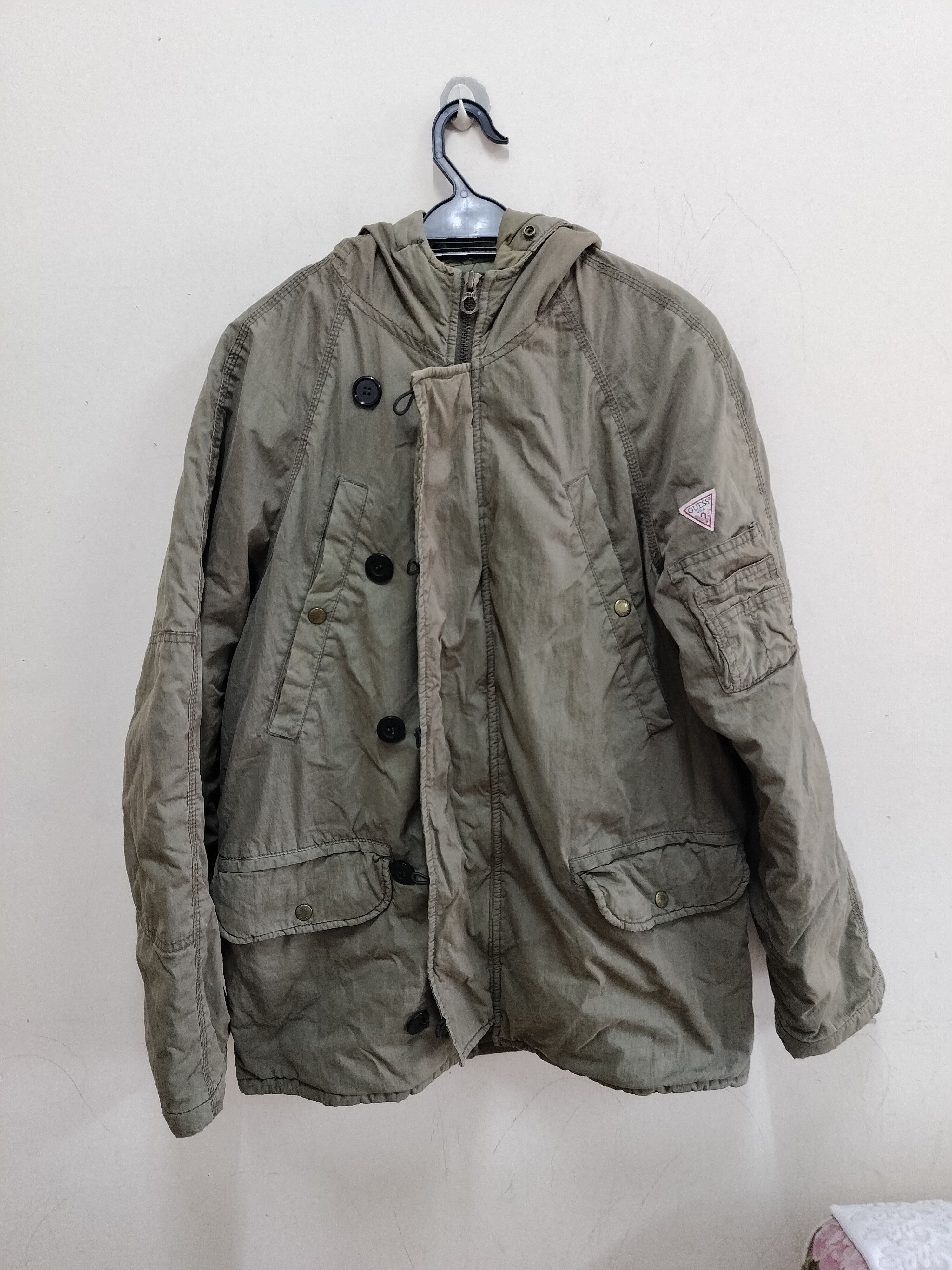 Guess Guess Jeans green army jacket Size US M / EU 48-50 / 2 - 2 Thumbnail