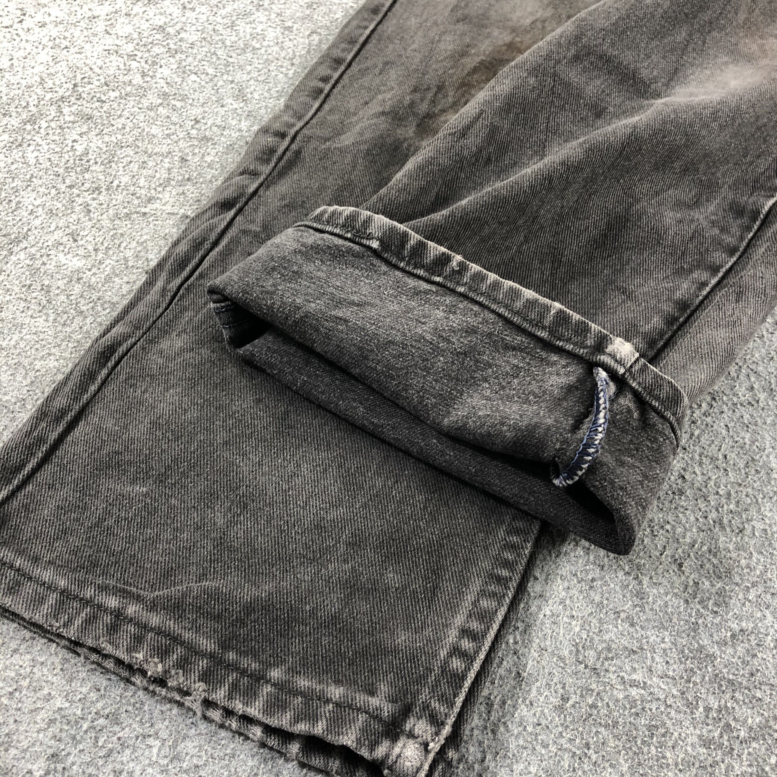 Lee Vintage Faded Black Lee Jeans-J2512 Size US 30 / EU 46 - 7 Thumbnail
