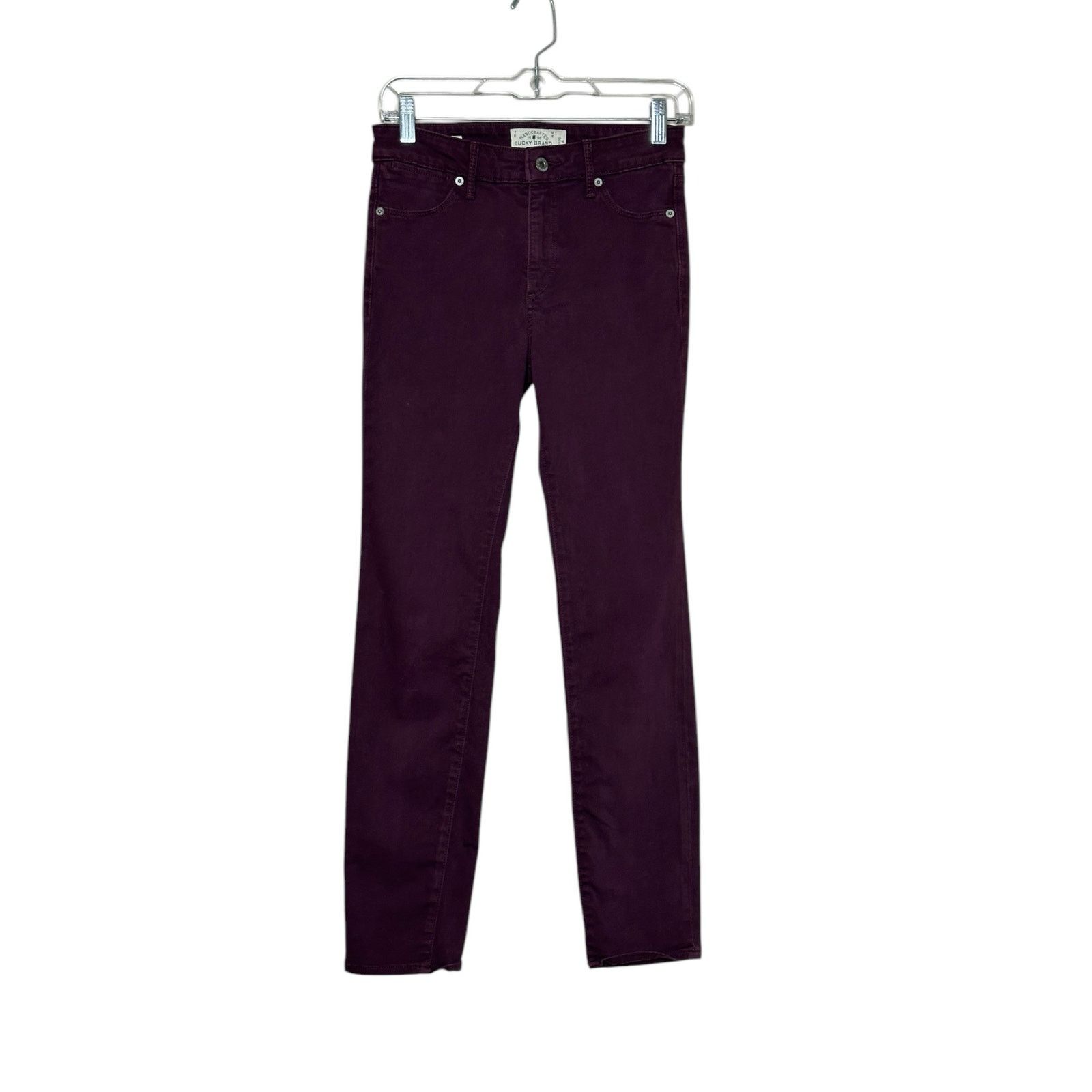 Lucky Brand Lucky Brand plum Hayden skinny jeans size 2 Size 26" / US 2 / IT 38 - 10 Thumbnail