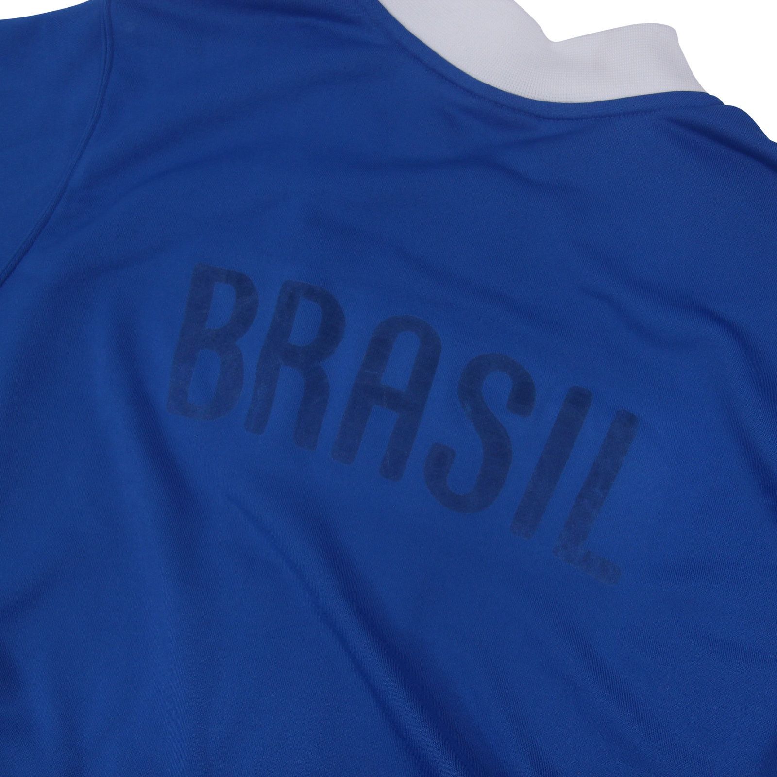 Vintage Nike Brazil Football CBF Spellout Track Jacket