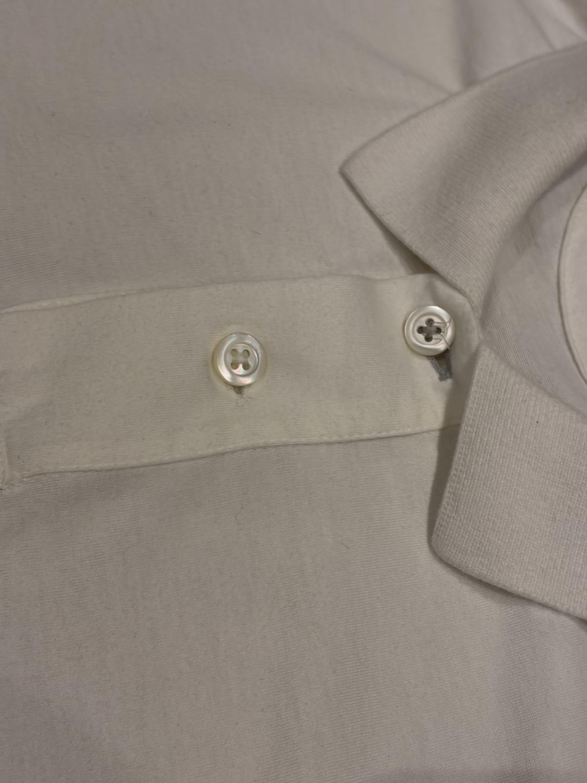 Brunello Cucinelli Brunello Cucinelli Long-Sleeve Polo Size US L / EU 52-54 / 3 - 5 Thumbnail