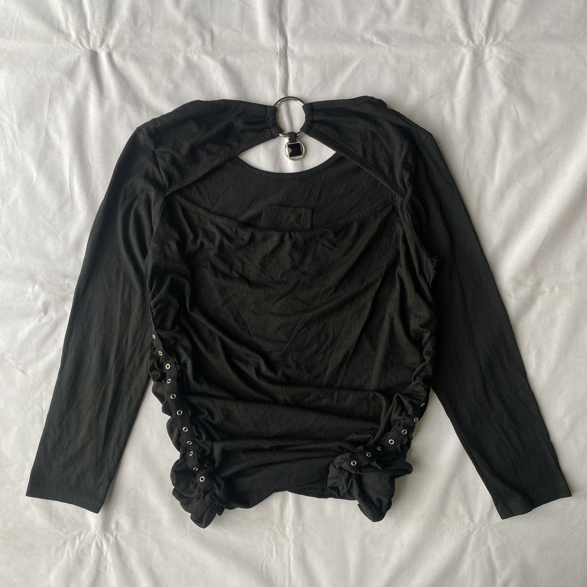 Japanese Brand × Le Grande Bleu (L.G.B.) × Vintage Japanese Style We Believe in Your Strength Black Cross Size L / US 10 / IT 46 - 9 Thumbnail