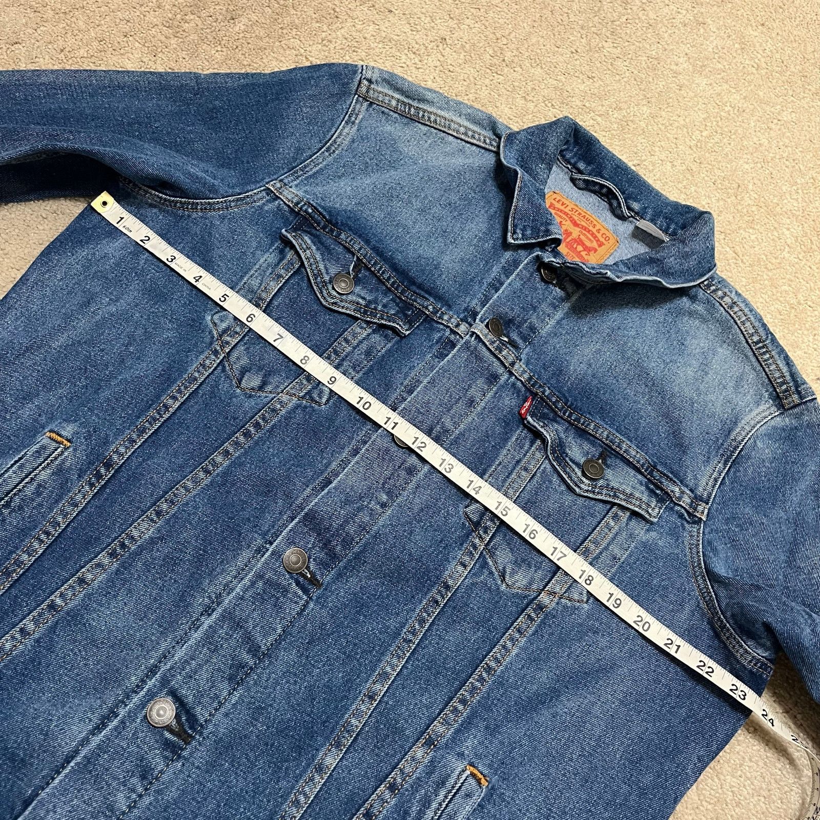 Levi's Vintage Levis Faded Denim Trucker Jacket XL Size US XL / EU 56 / 4 - 6 Thumbnail