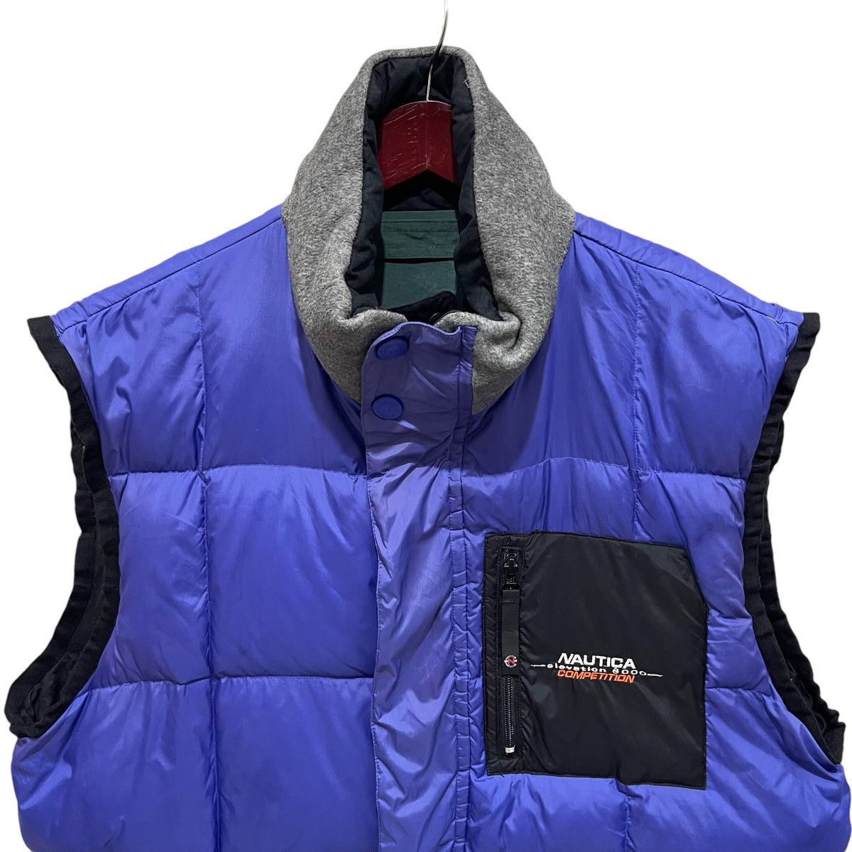 Nautica Vintage NAUTICA Competition Reversible Puffer Outdoor Vest Size US L / EU 52-54 / 3 - 3 Thumbnail