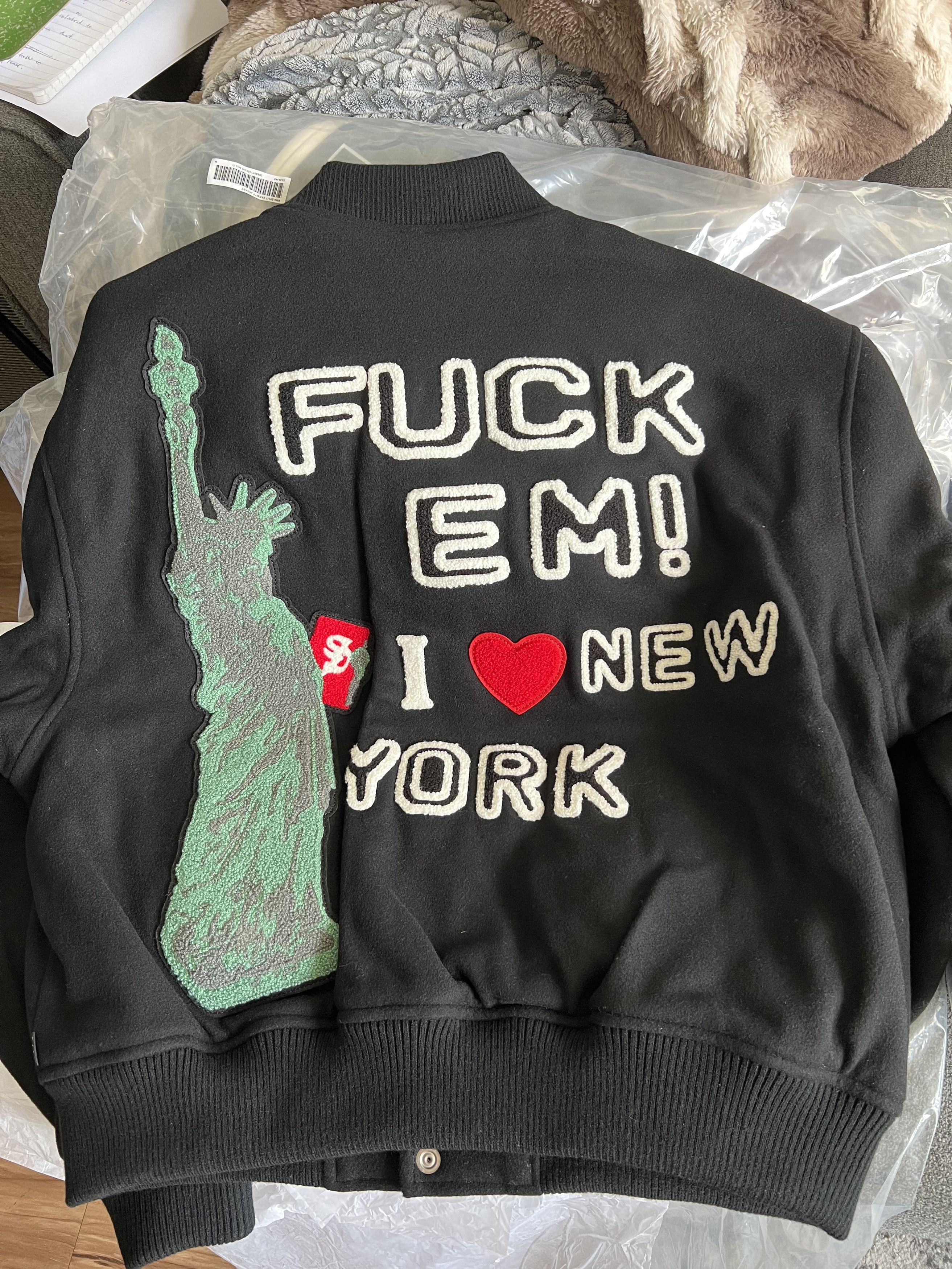 Supreme Supreme Tourist Varsity Jacket | Grailed