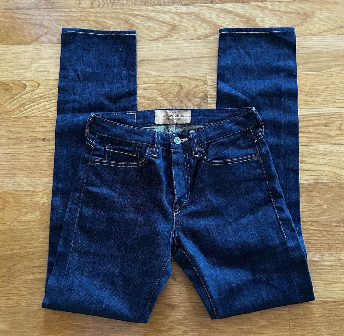 Levi's Made & Crafted Levi’s MADE & CRAFTED SELVEDGE JEANS~Tack Slim~05081-0104 Size US 28 / EU 44 - 6 Thumbnail