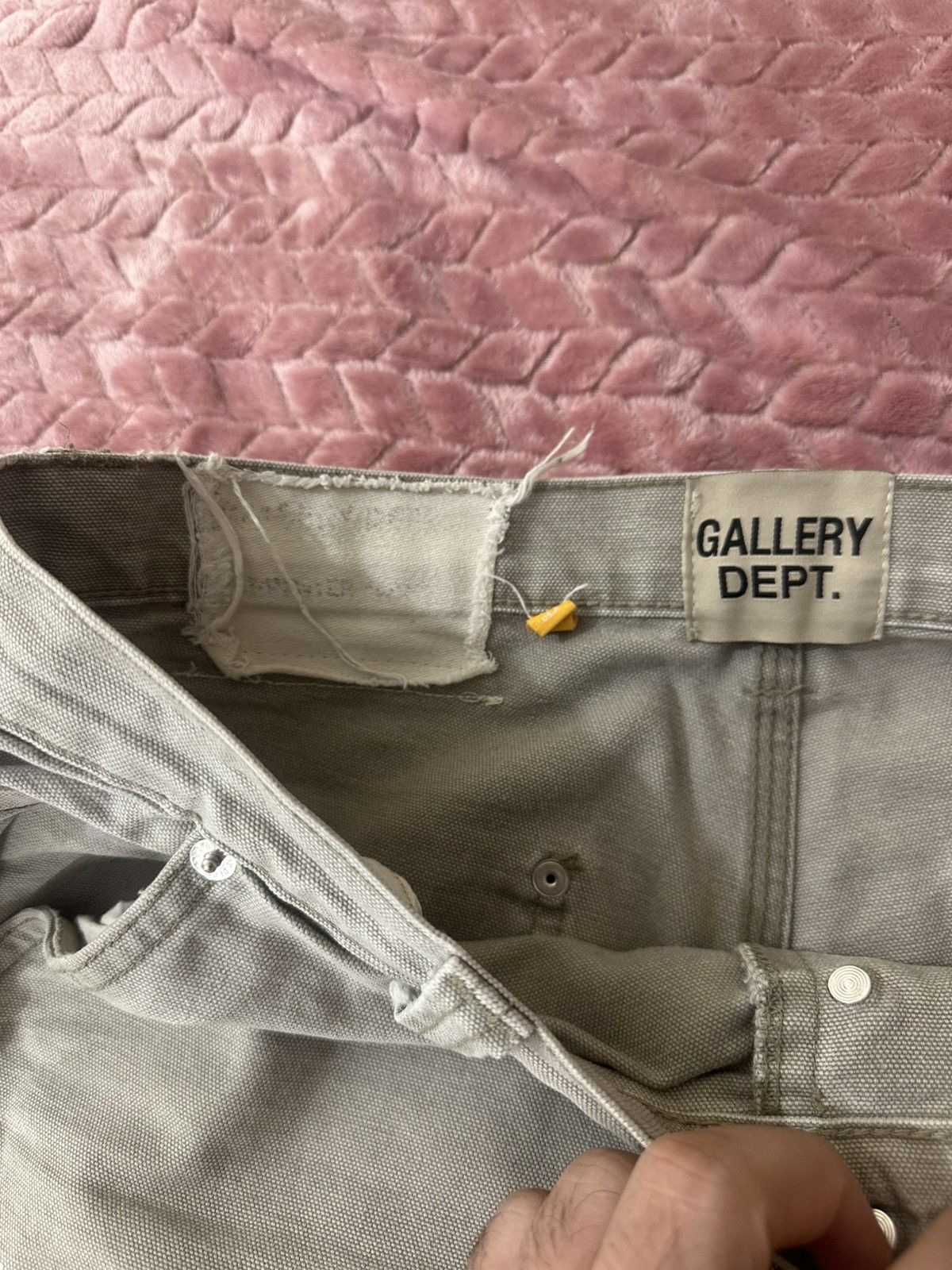 Gallery Dept. Gallery dept la flare carpenter pants cement grey Size US 31 - 12 Thumbnail