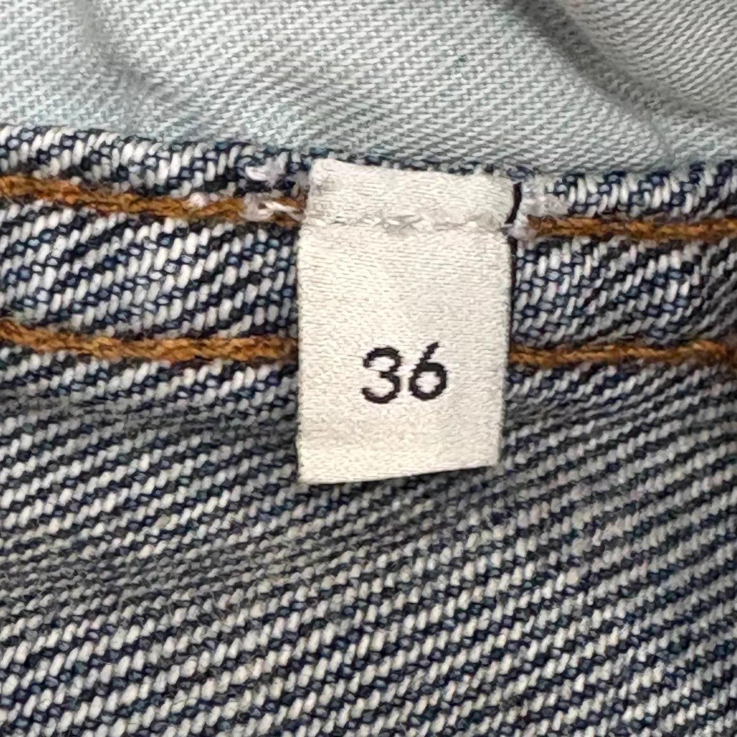 Gucci Gucci Embroidered Logo Washed Denim Jeans Blue 36 Size US 36 / EU 52 - 5 Thumbnail