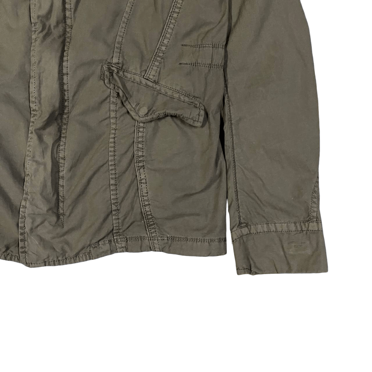 If Six Was Nine Vintage 00's Goa Cyber Military Bono Jacket Punk Size US S / EU 44-46 / 1 - 4 Thumbnail