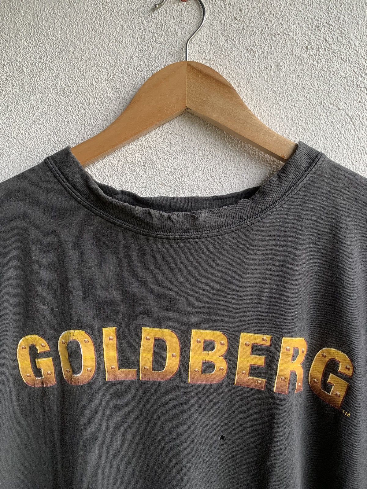 Vintage × WWF Vintage Distressed Goldberg “who’s next” T shirts Size US L / EU 52-54 / 3 - 3 Thumbnail