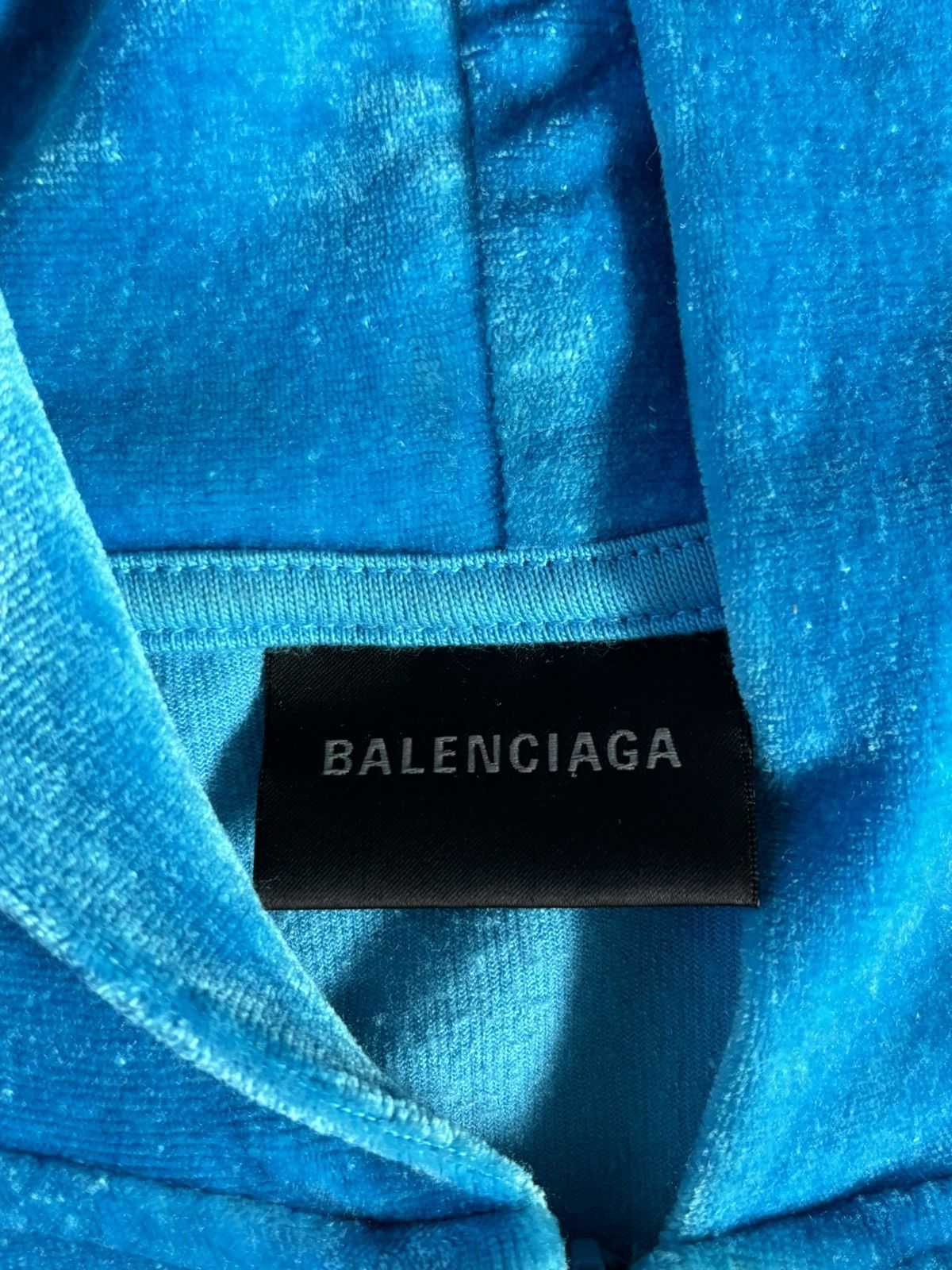 Balenciaga Balenciaga velour zip hoodie Size XS / US 0-2 / IT 36-38 - 7 Thumbnail